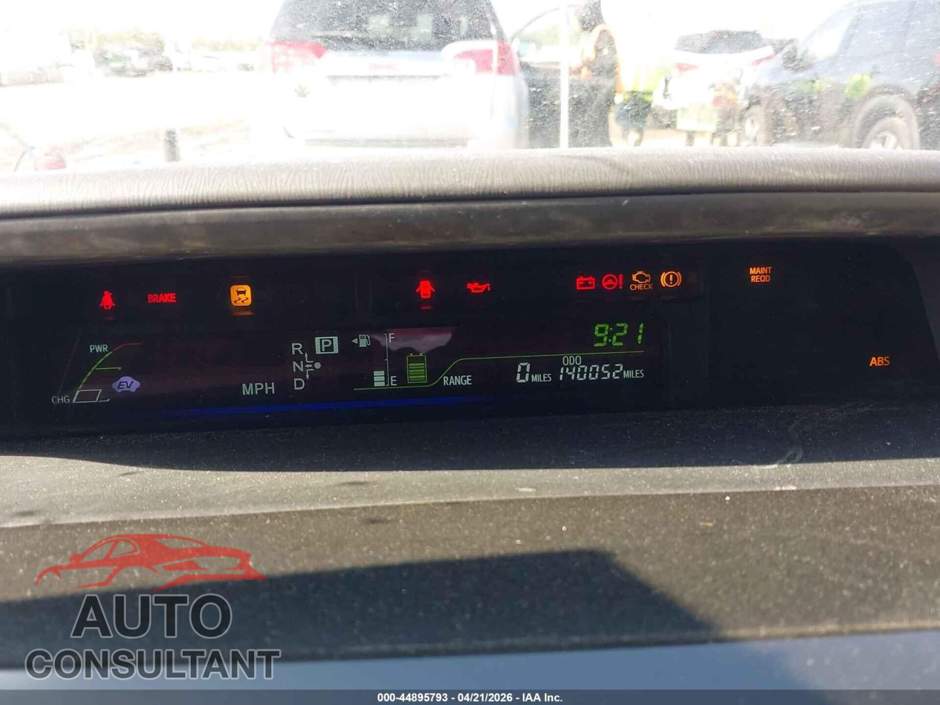 TOYOTA PRIUS V 2013 - JTDZN3EU1D3283504