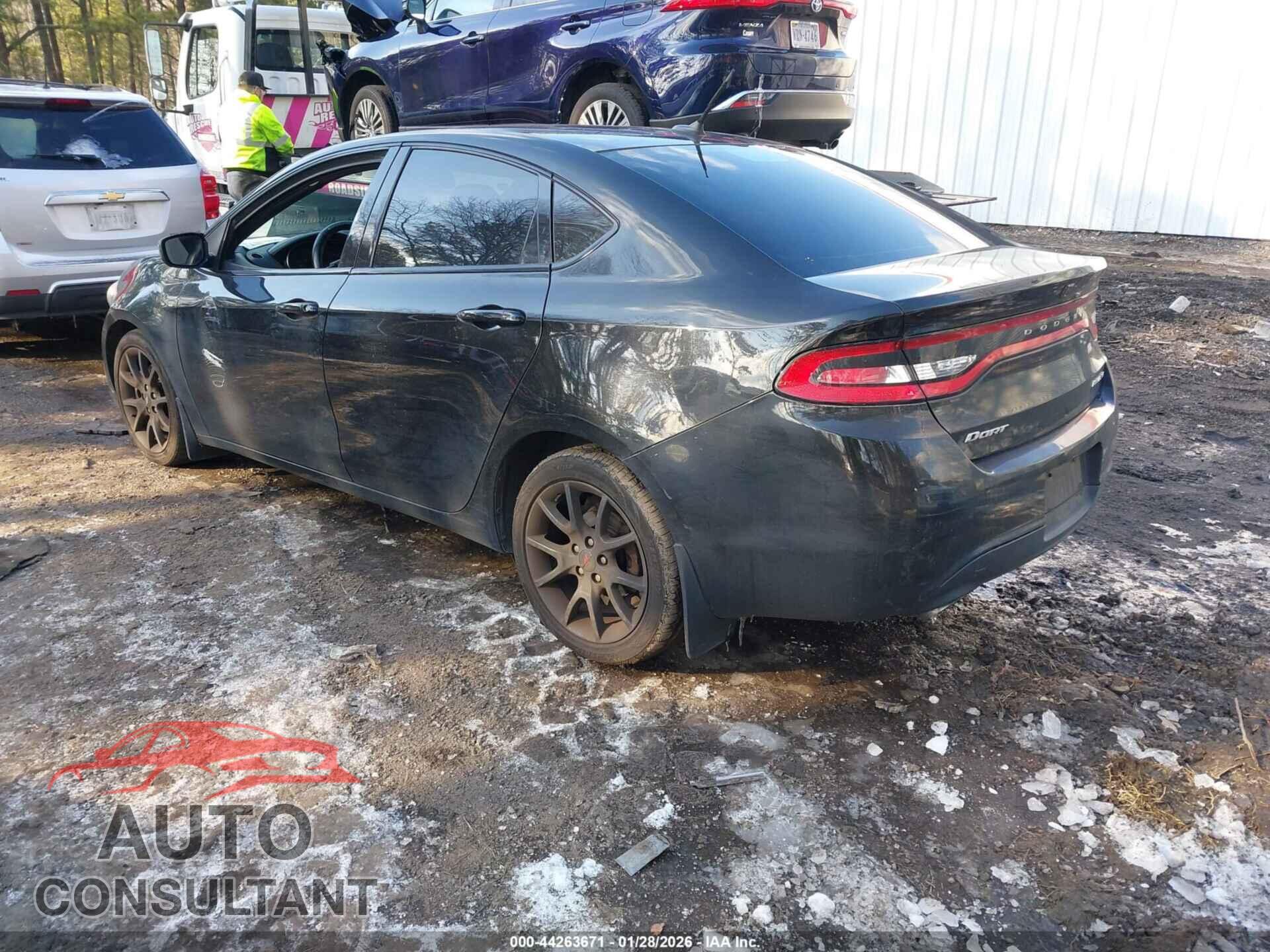 DODGE DART 2015 - 1C3CDFBB8FD362635