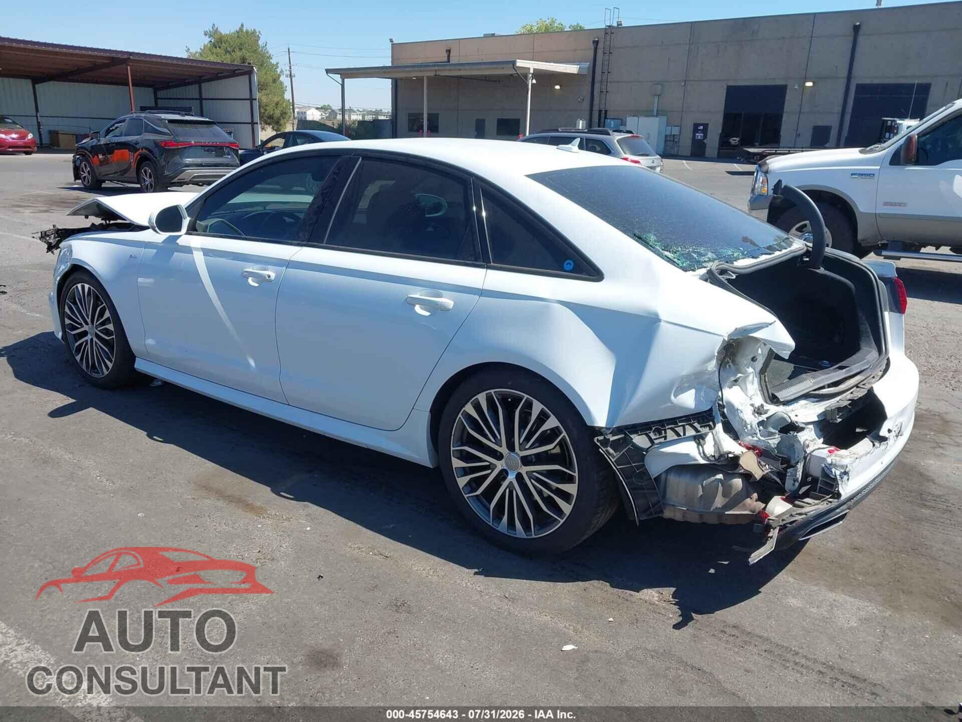 AUDI A6 2016 - WAUCFAFC7GN184205