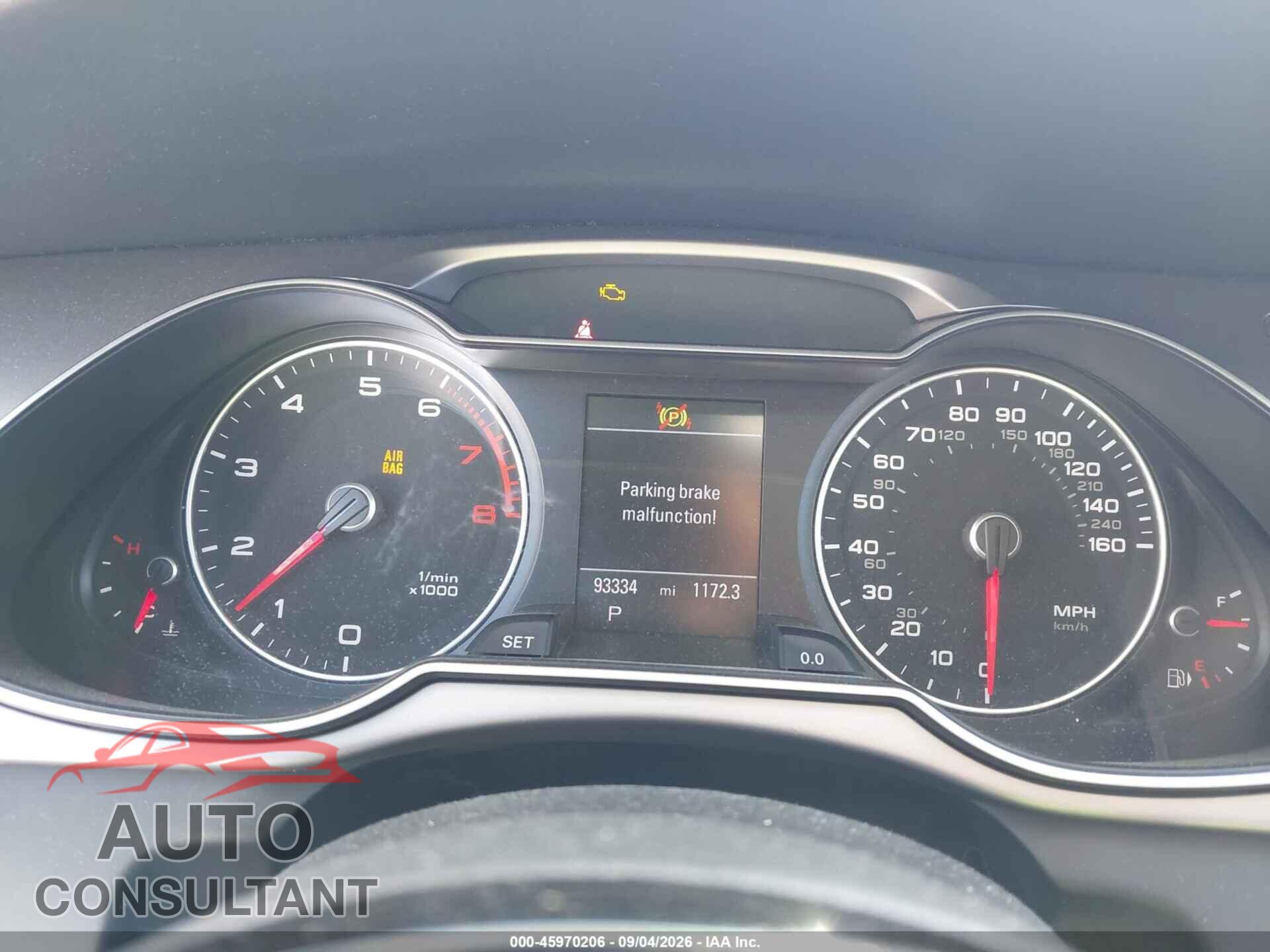 AUDI A4 2013 - WAUFFAFL8DN004626