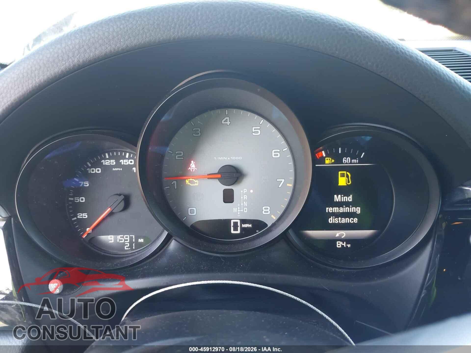 PORSCHE MACAN 2015 - WP1AB2A52FLB69737