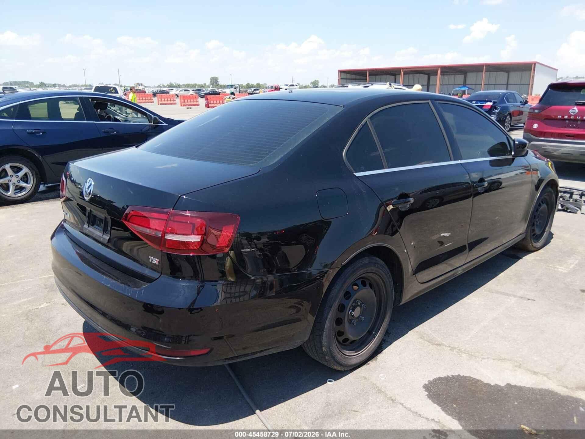 VOLKSWAGEN JETTA 2017 - 3VW2B7AJ6HM408186