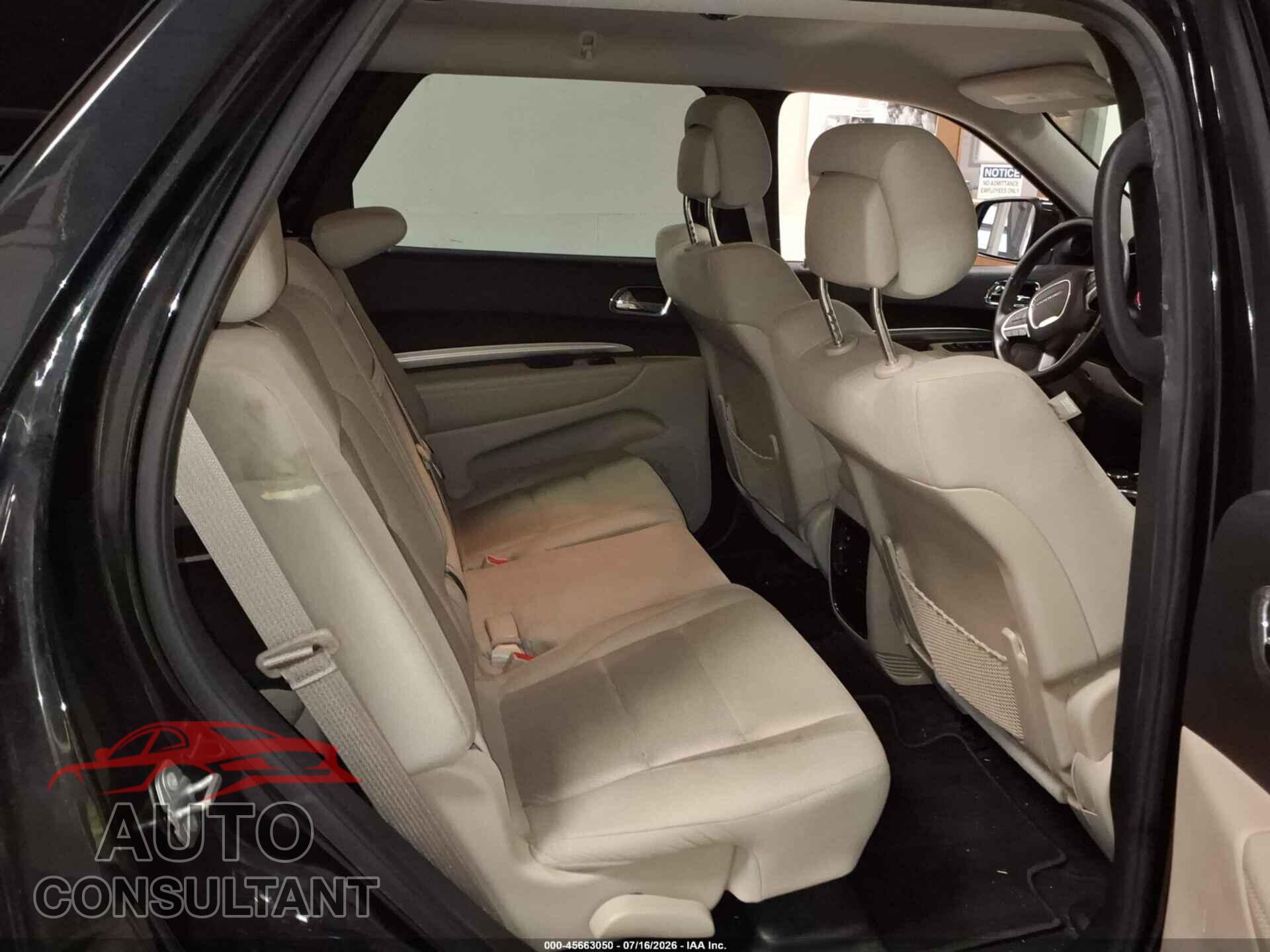 DODGE DURANGO 2016 - 1C4RDJAG4GC442012