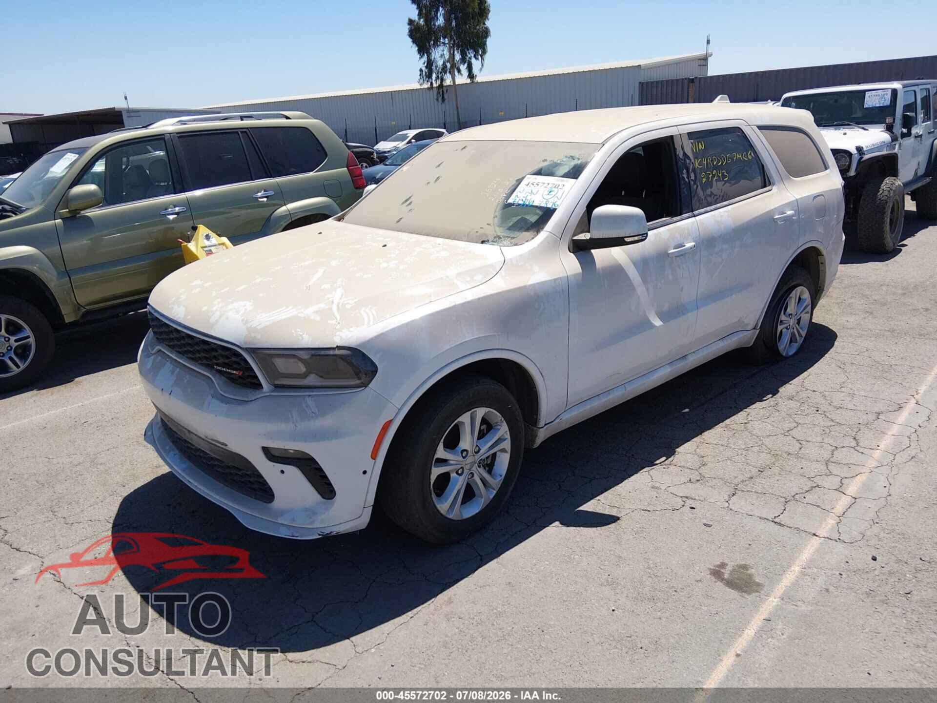 DODGE DURANGO 2021 - 1C4RDJDG7MC627243
