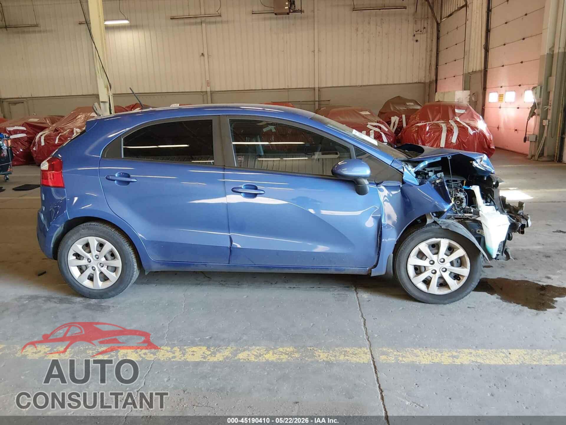 KIA RIO 2013 - KNADN5A33D6096991
