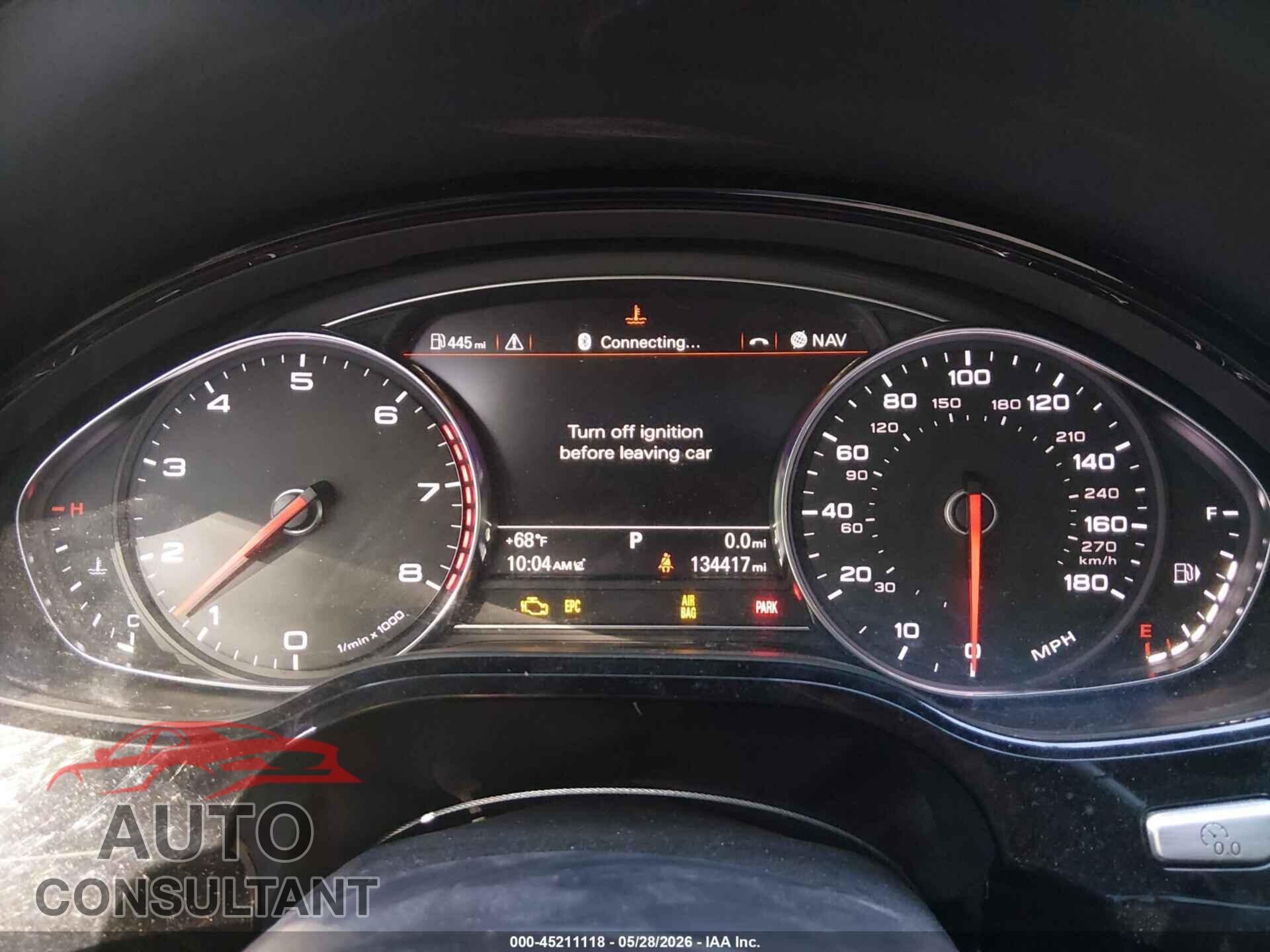 AUDI A8 L 2013 - WAURGAFD3DN032966
