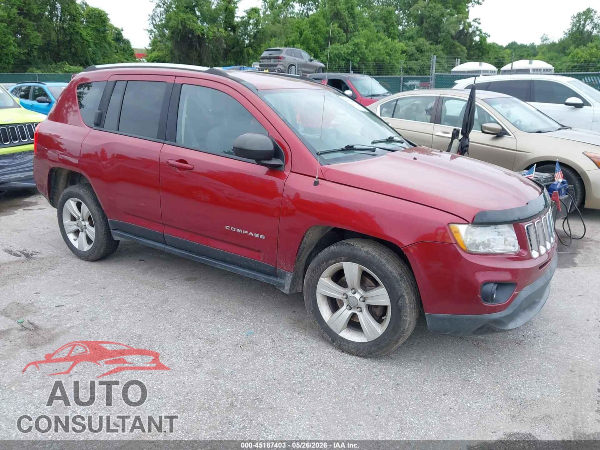 JEEP COMPASS 2012 - 1C4NJDBB9CD683547
