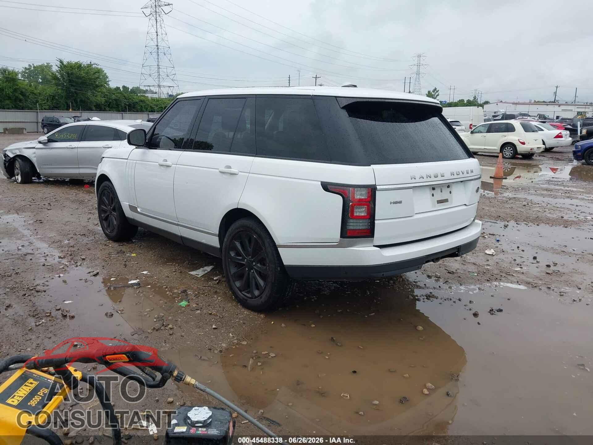 LAND ROVER RANGE ROVER 2015 - SALGS2VF5FA212552