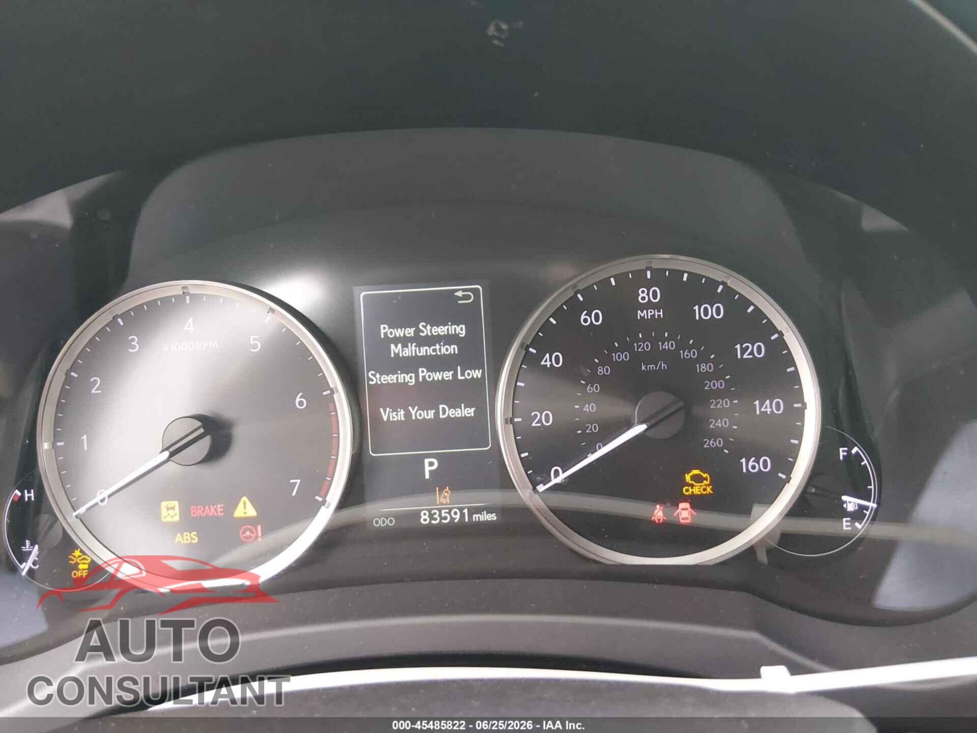 LEXUS IS 300 2020 - JTHDA1D2XL5108583