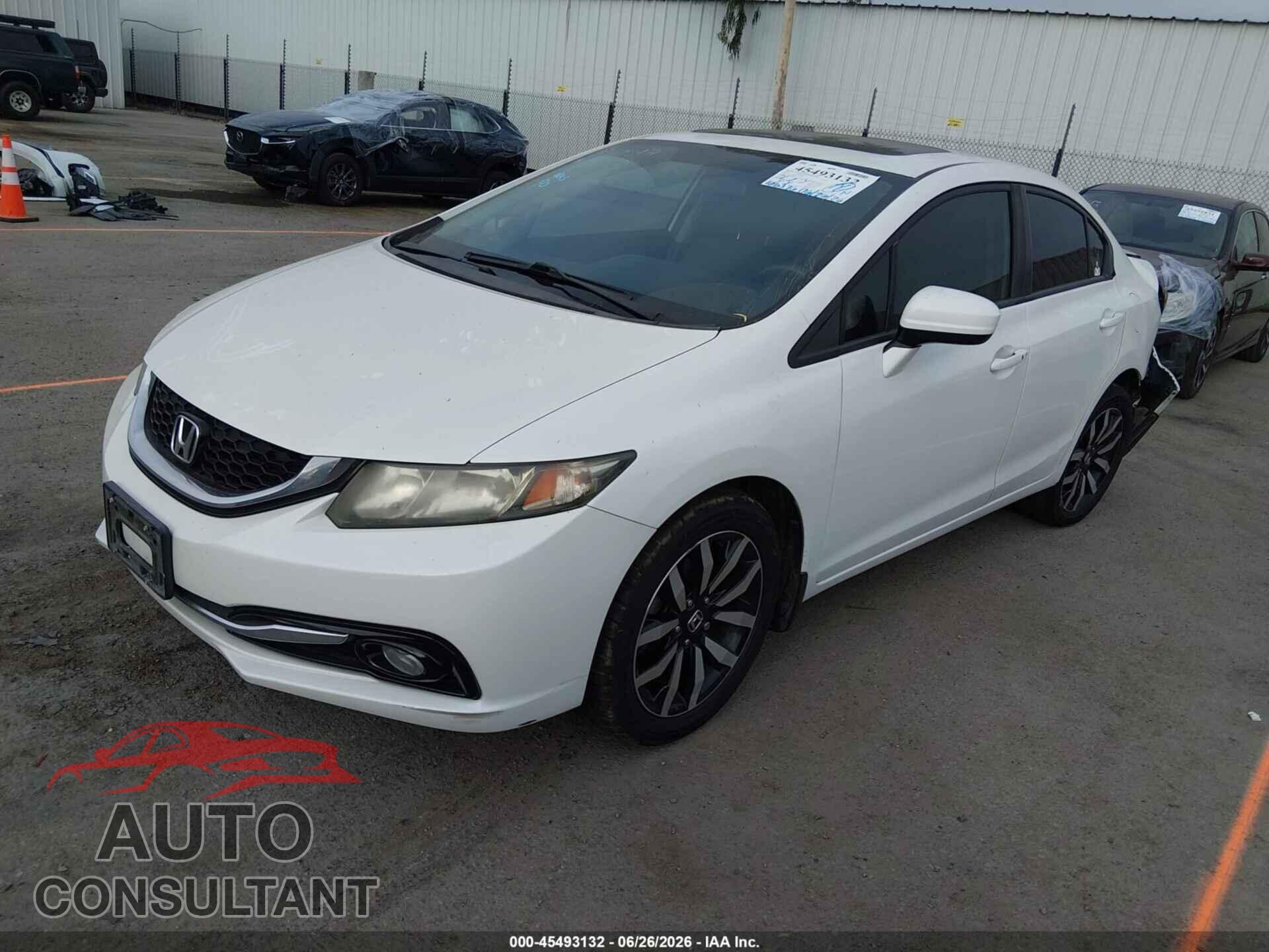 HONDA CIVIC 2015 - 19XFB2F90FE221152