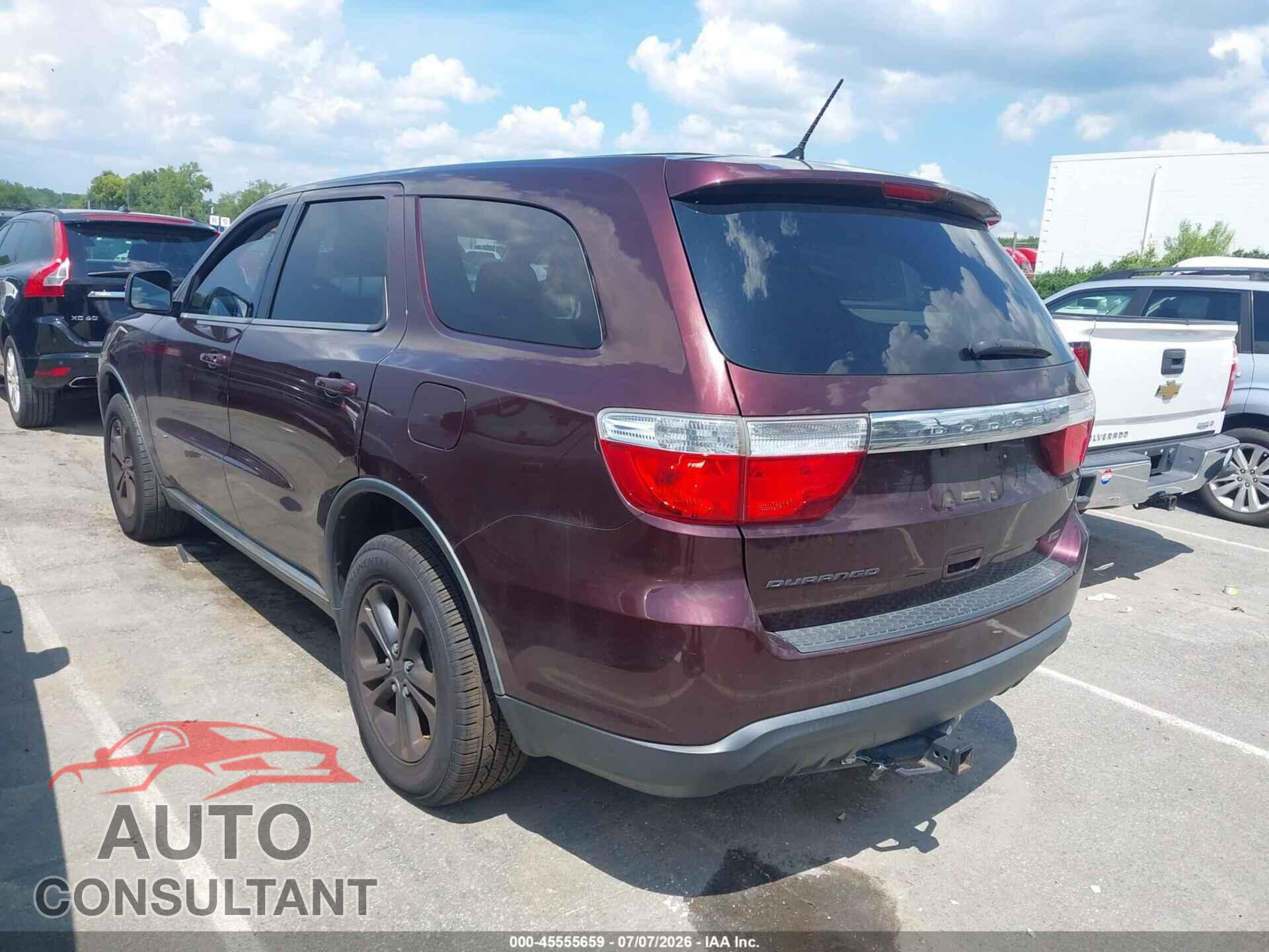 DODGE DURANGO 2012 - 1C4RDHAG0CC265638