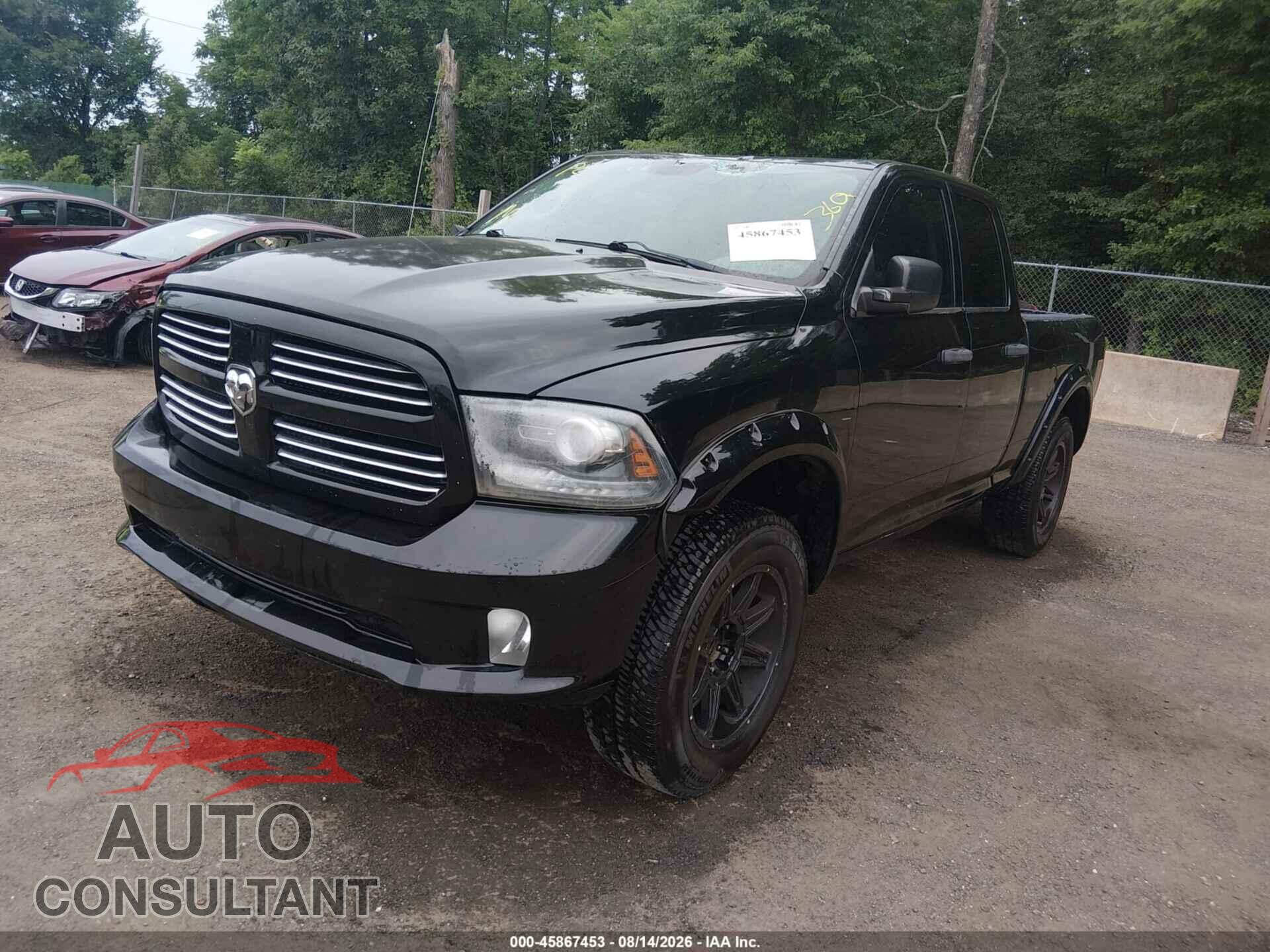 RAM 1500 2013 - 1C6RR7FT2DS719355