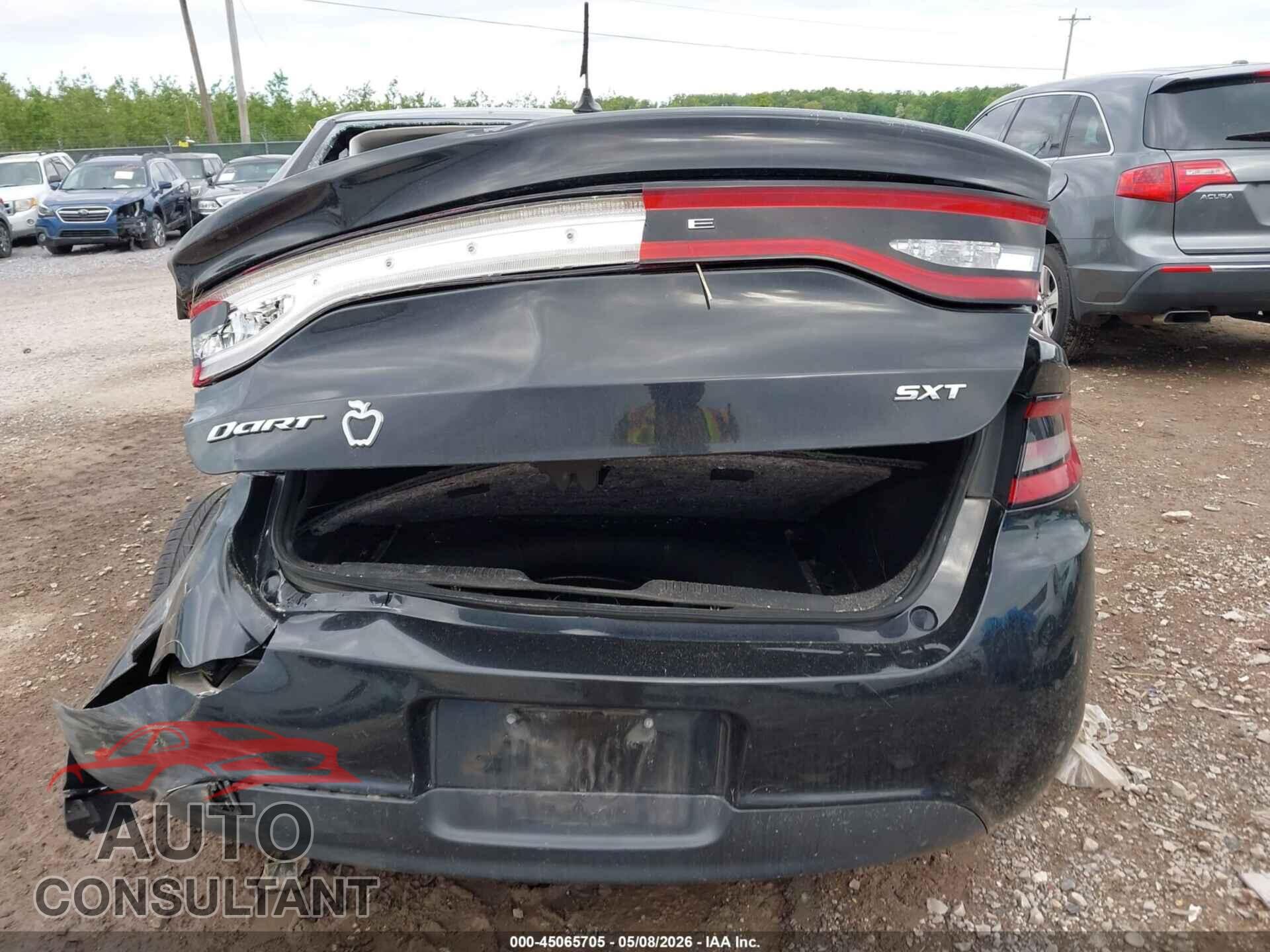 DODGE DART 2015 - 1C3CDFBB1FD199648