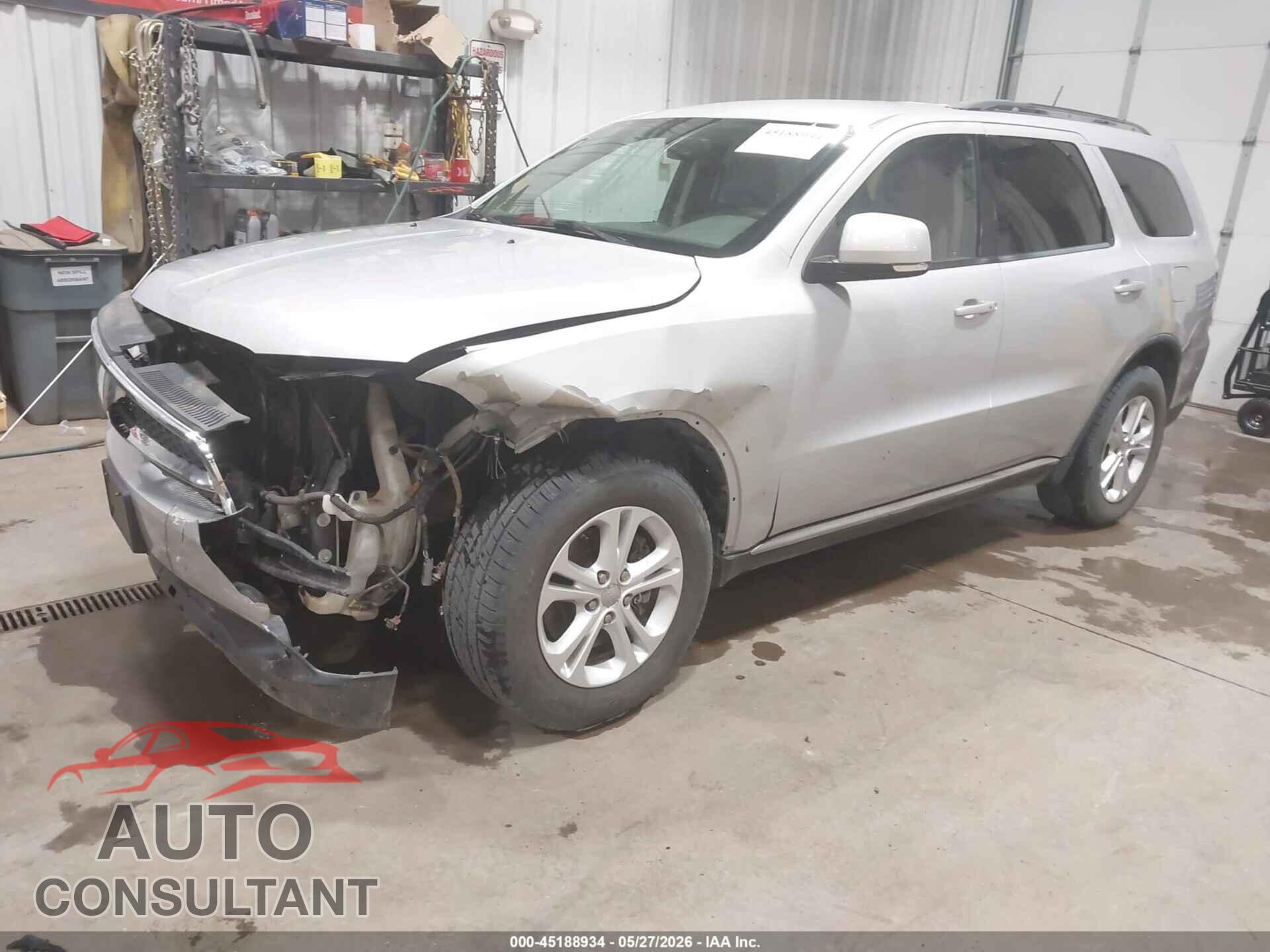 DODGE DURANGO 2012 - 1C4SDJDT4CC112309
