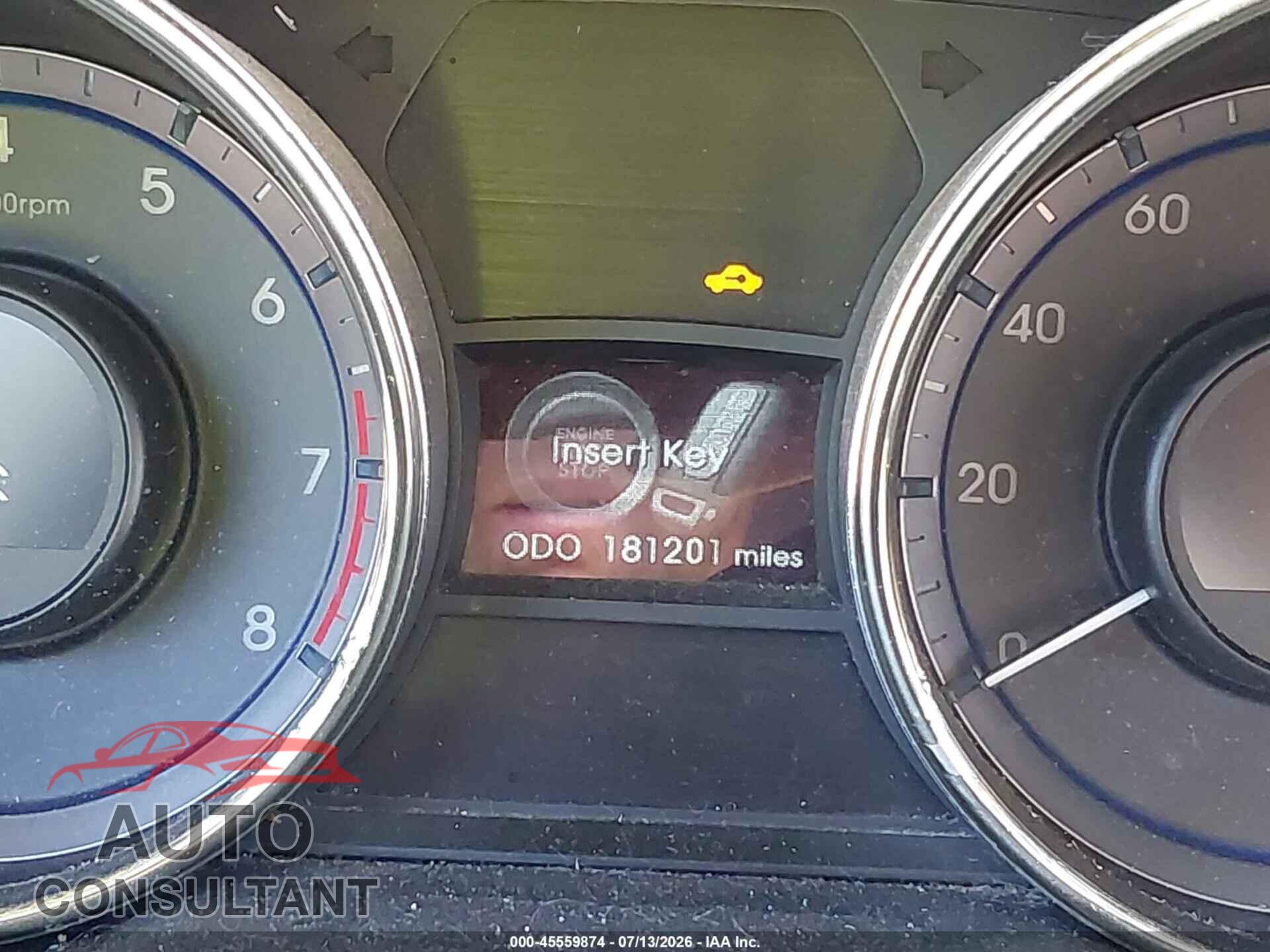 HYUNDAI SONATA 2012 - 5NPEC4AB8CH410590