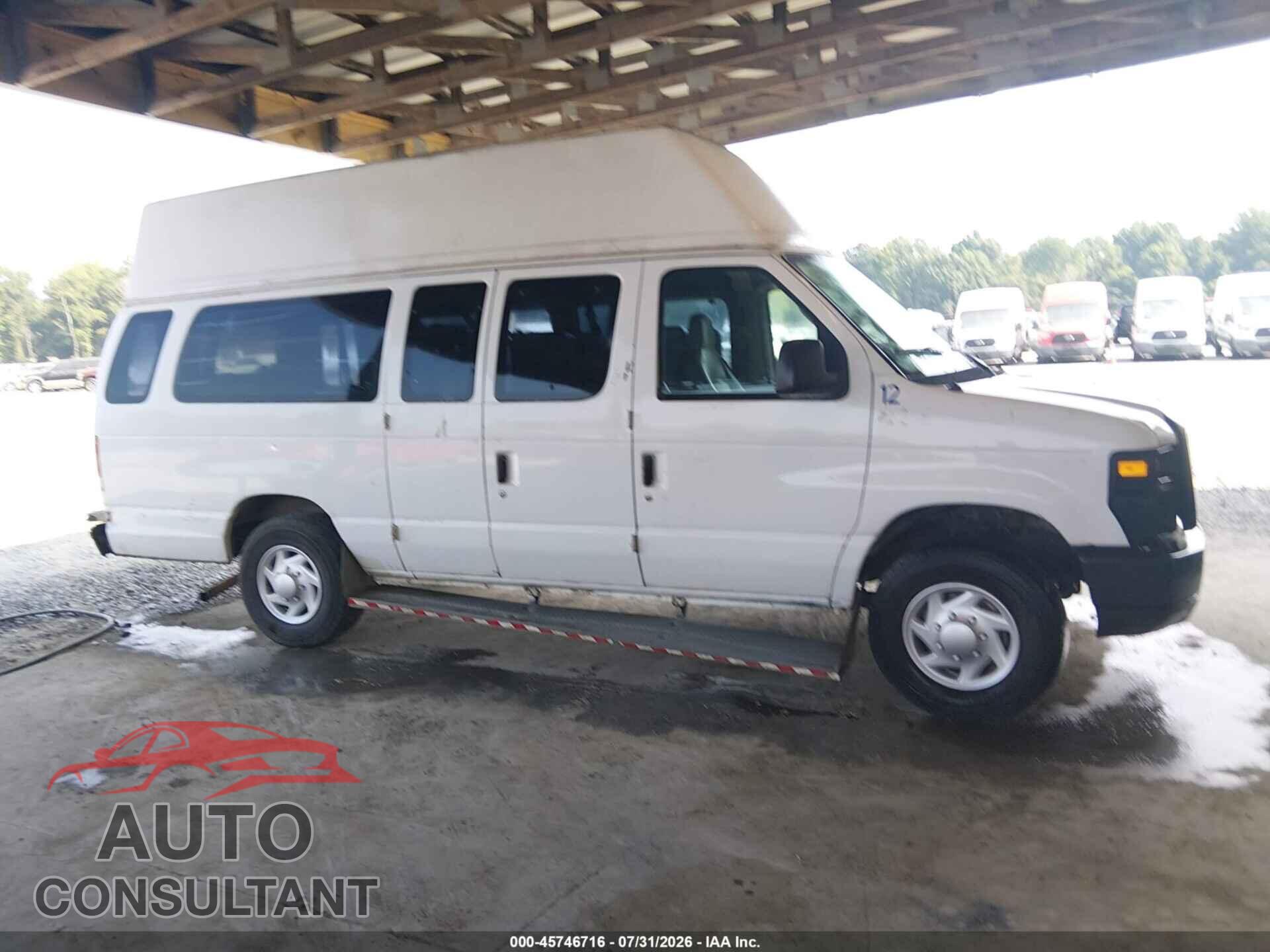 FORD E-250 2012 - 1FTNS2EWXCDB31166