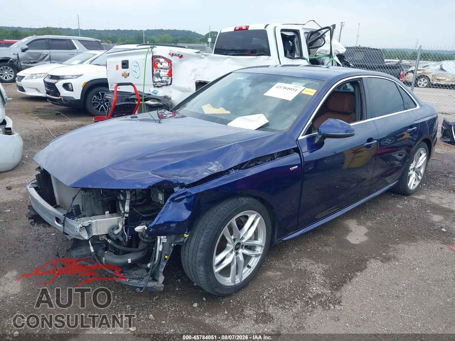 AUDI A4 2023 - WAUEAAF49PN008398