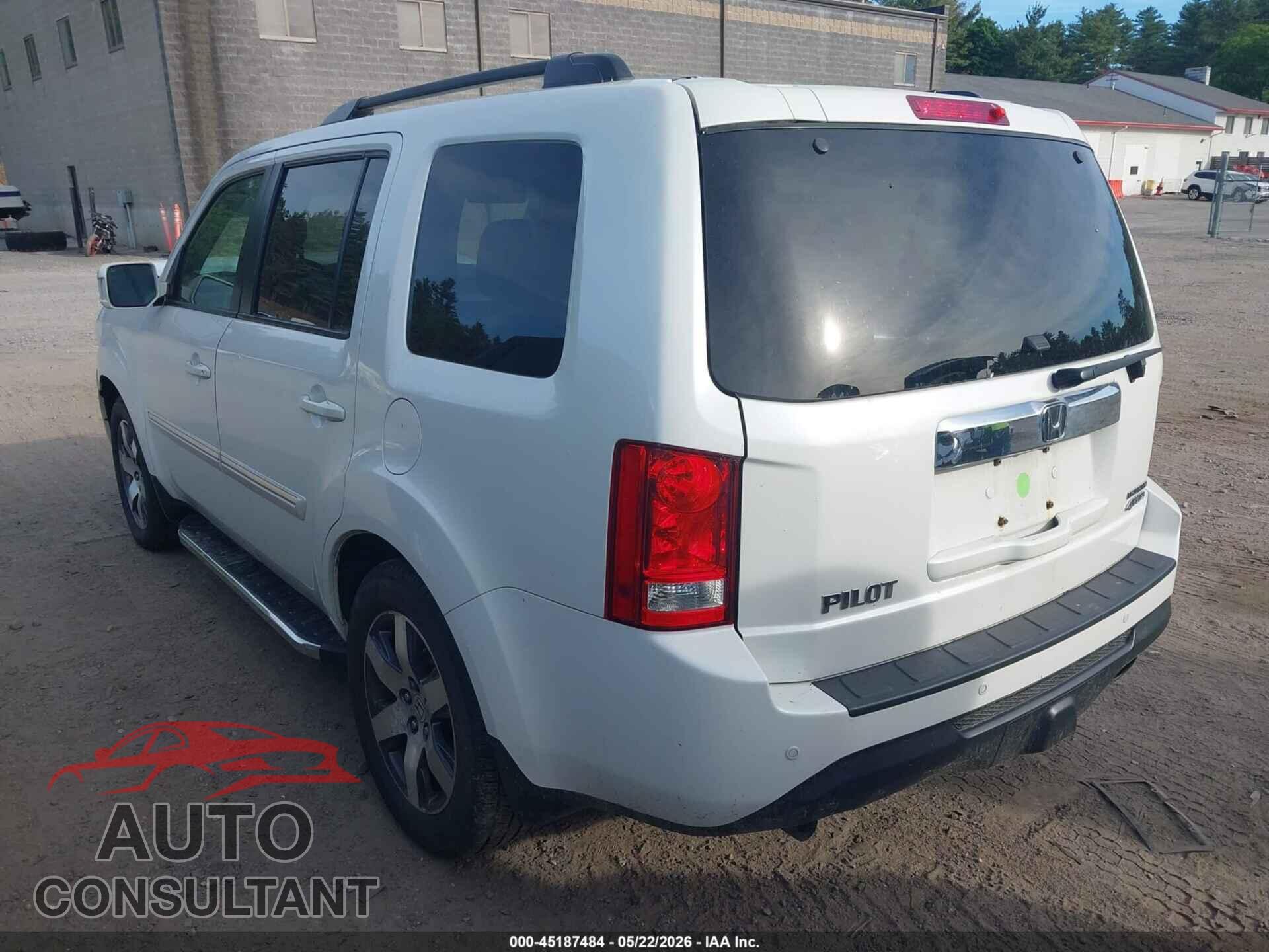 HONDA PILOT 2012 - 5FNYF4H96CB047597