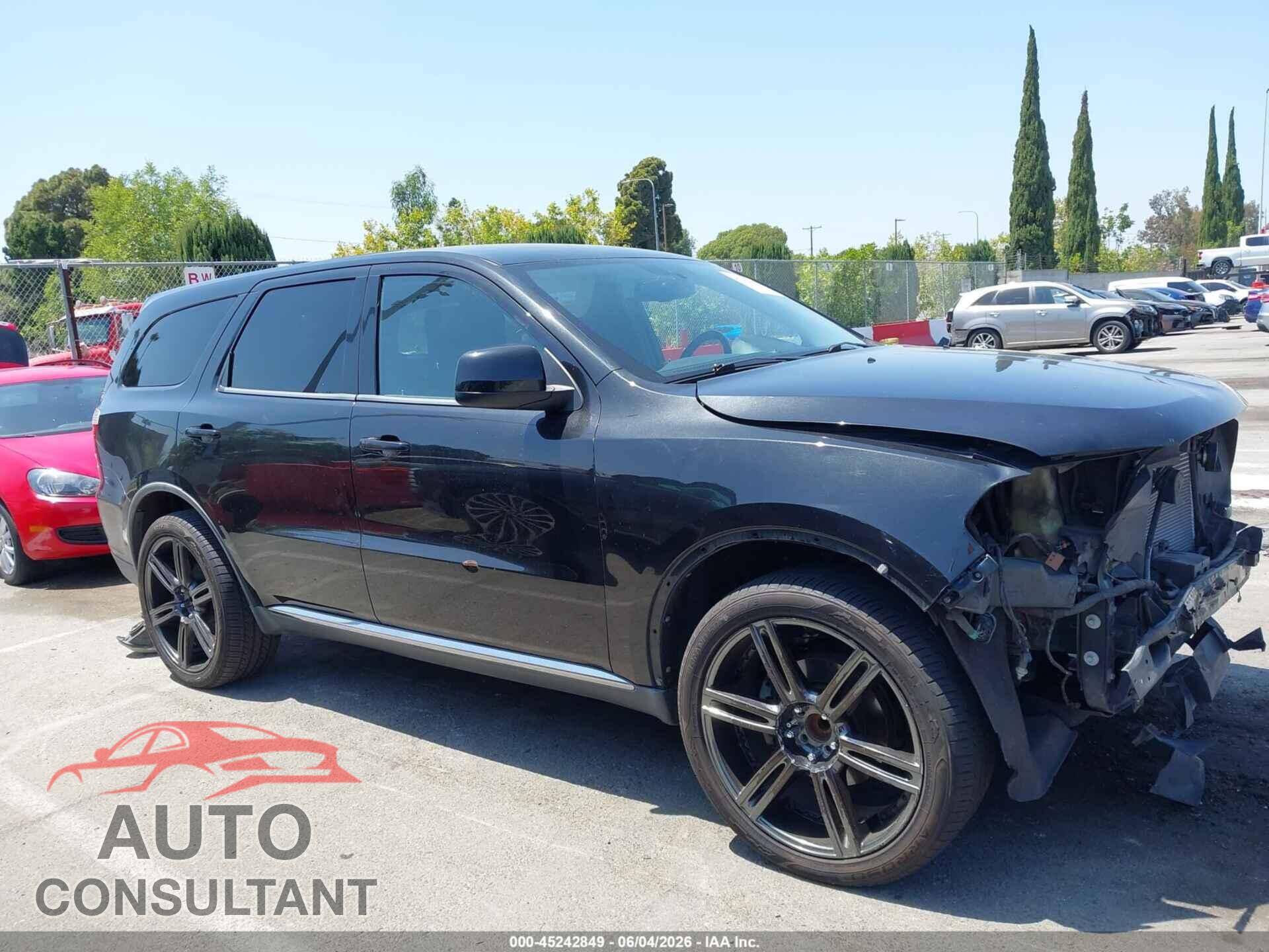 DODGE DURANGO 2011 - 1D4RD2GG5BC667127