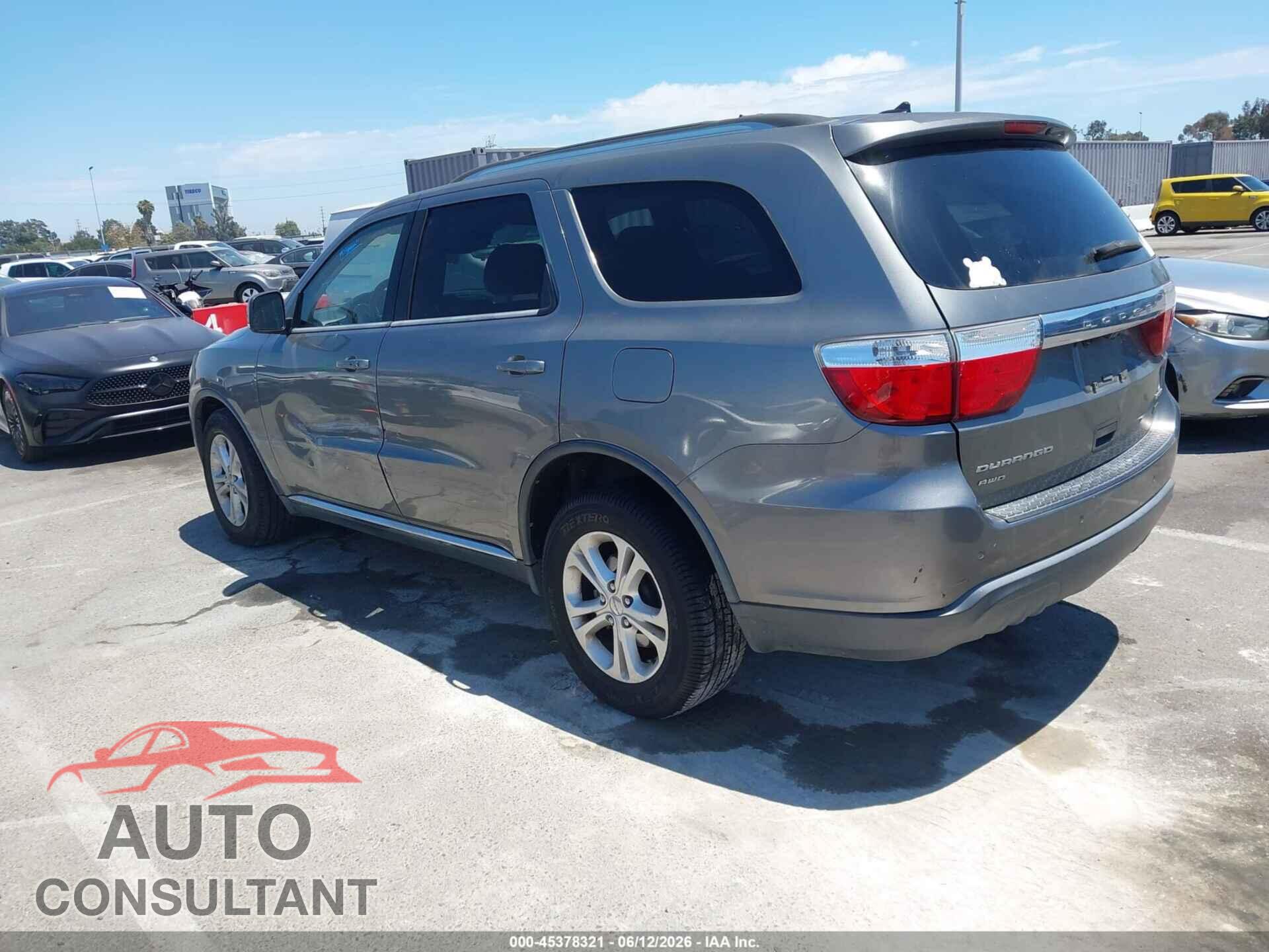 DODGE DURANGO 2012 - 1C4RDJDG8CC247651