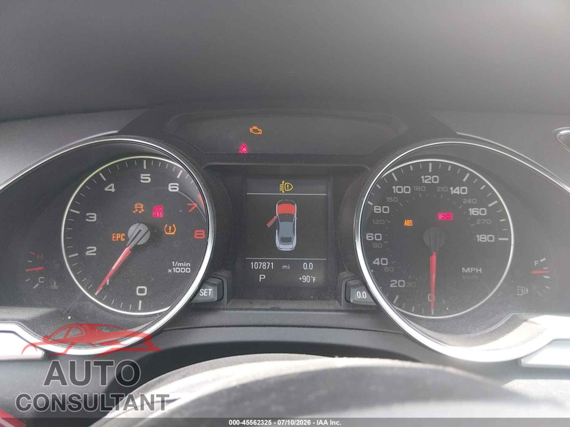 AUDI A5 2012 - WAULFAFH0CN000826