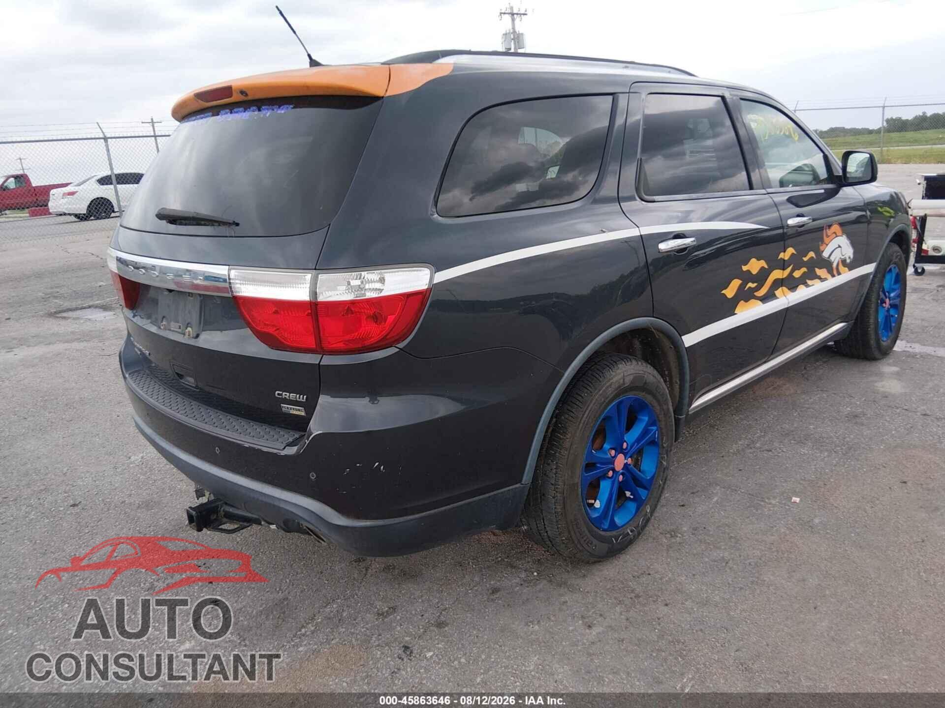 DODGE DURANGO 2013 - 1C4RDJDG1DC664515