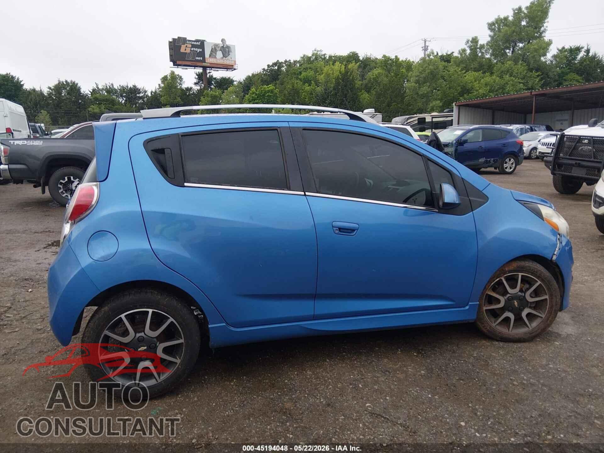 CHEVROLET SPARK 2013 - KL8CF6S99DC520236
