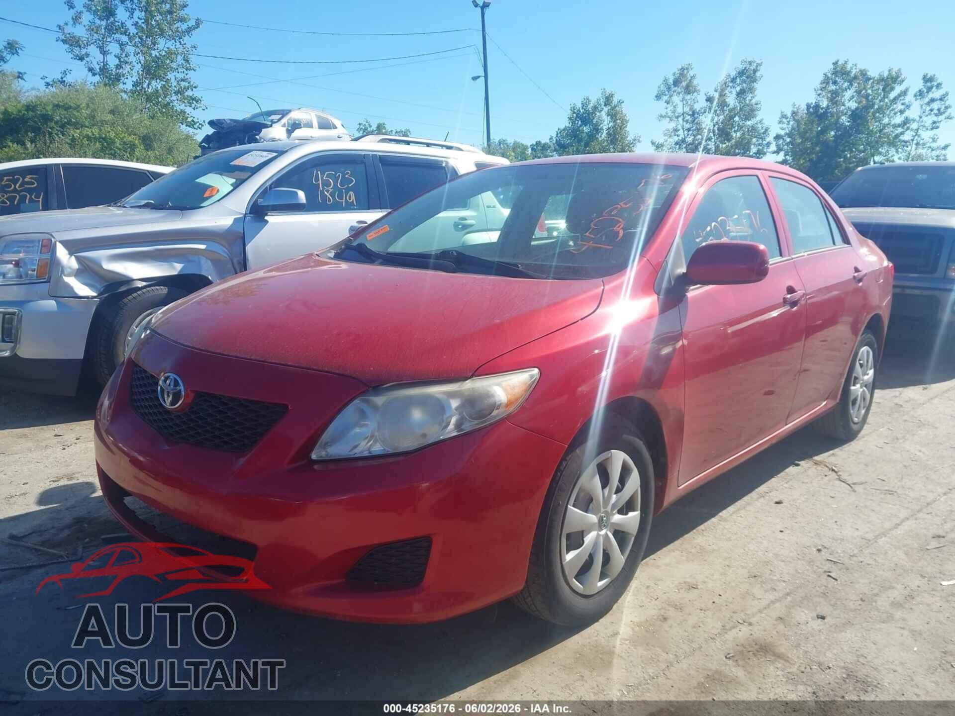 TOYOTA COROLLA 2010 - 2T1BU4EEXAC285161