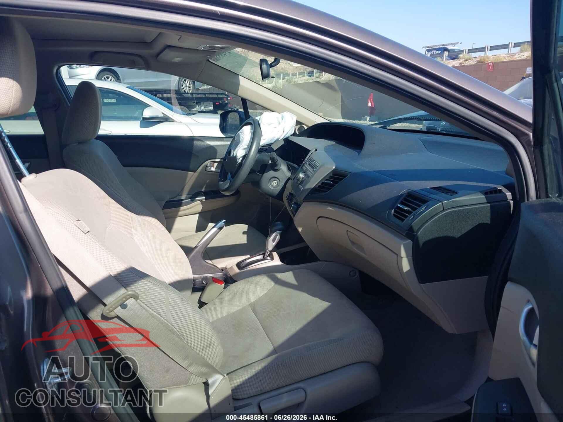 HONDA CIVIC 2012 - 2HGFB2F87CH507024