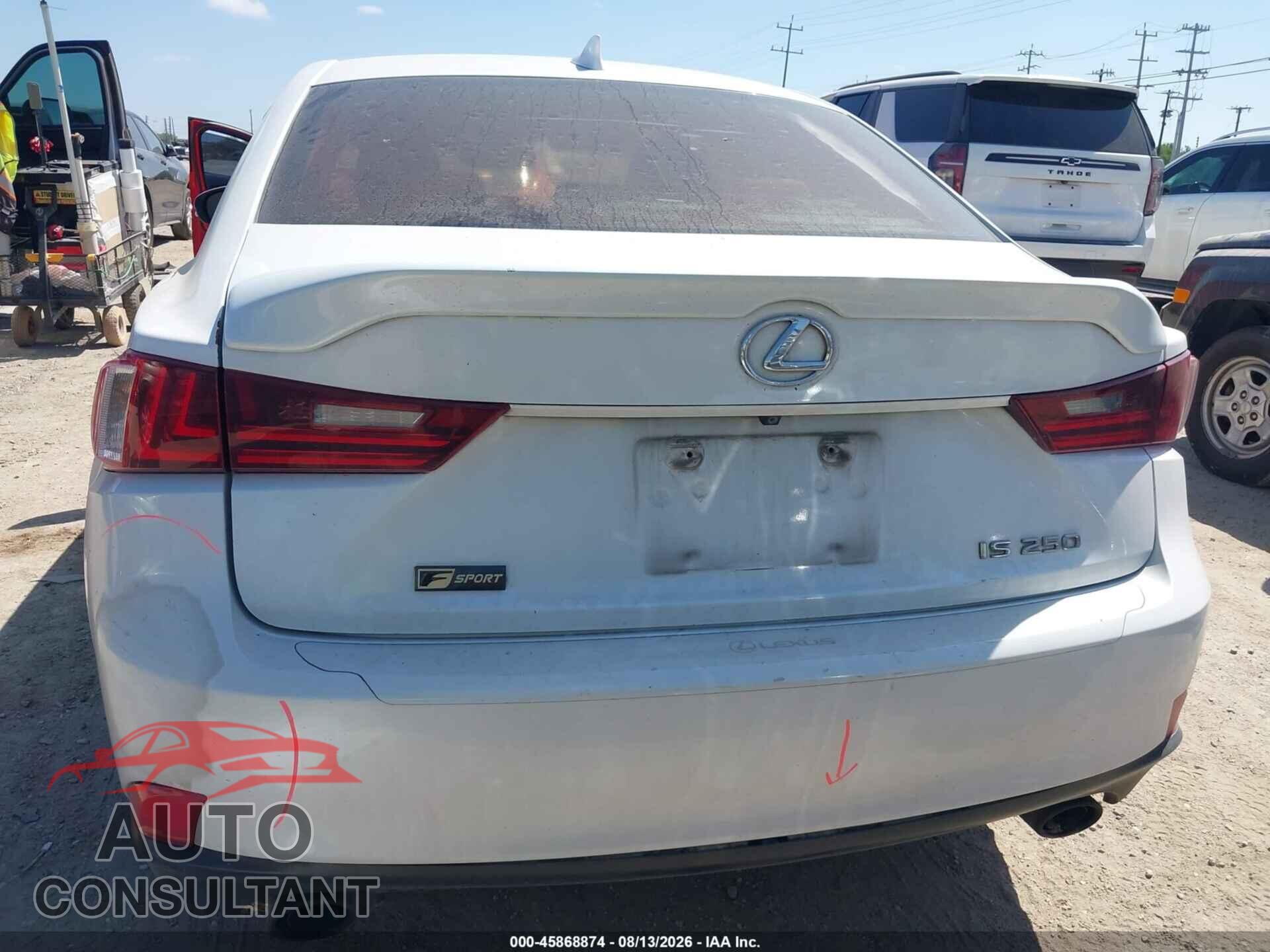 LEXUS IS 250 2014 - JTHBF1D23E5035374