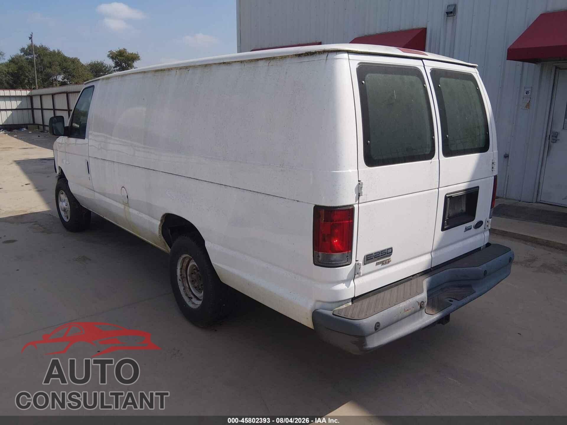 FORD E-250 2012 - 1FTNS2EL9CDA53100