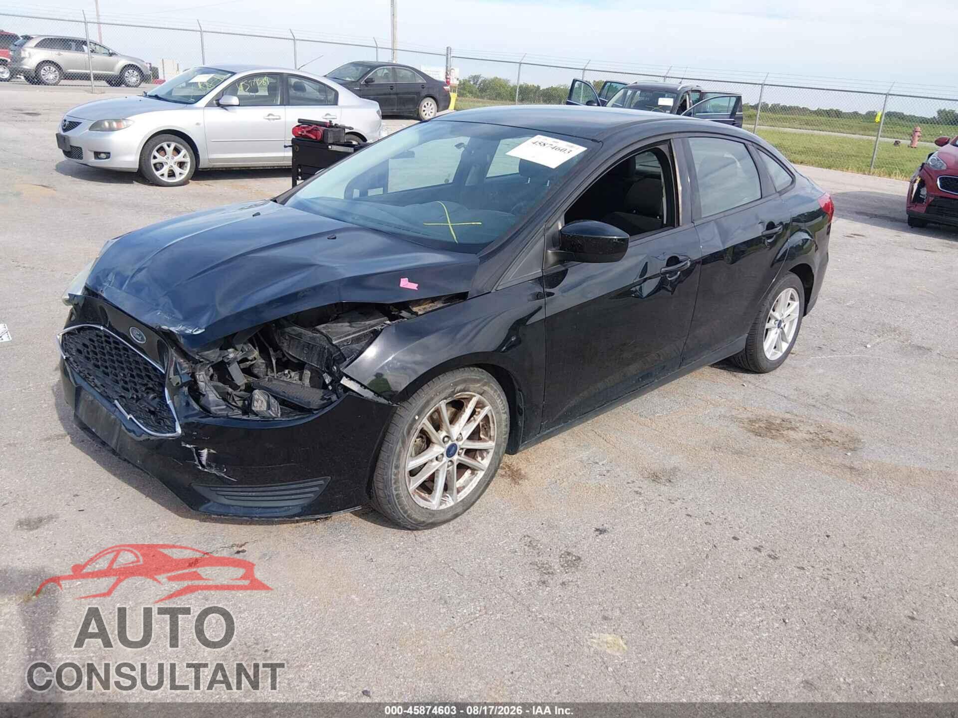 FORD FOCUS 2017 - 1FADP3F21HL284178