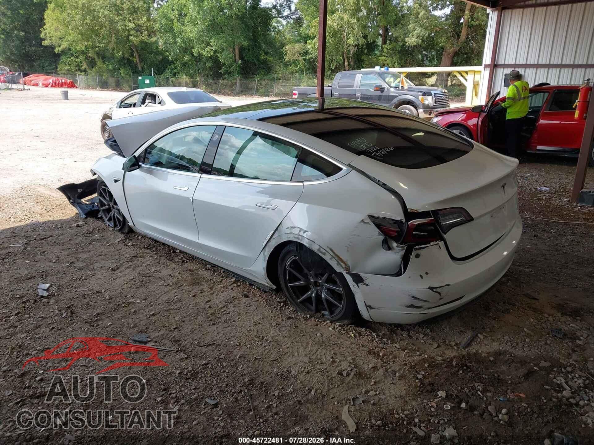TESLA MODEL 3 2020 - 5YJ3E1EA8LF737121