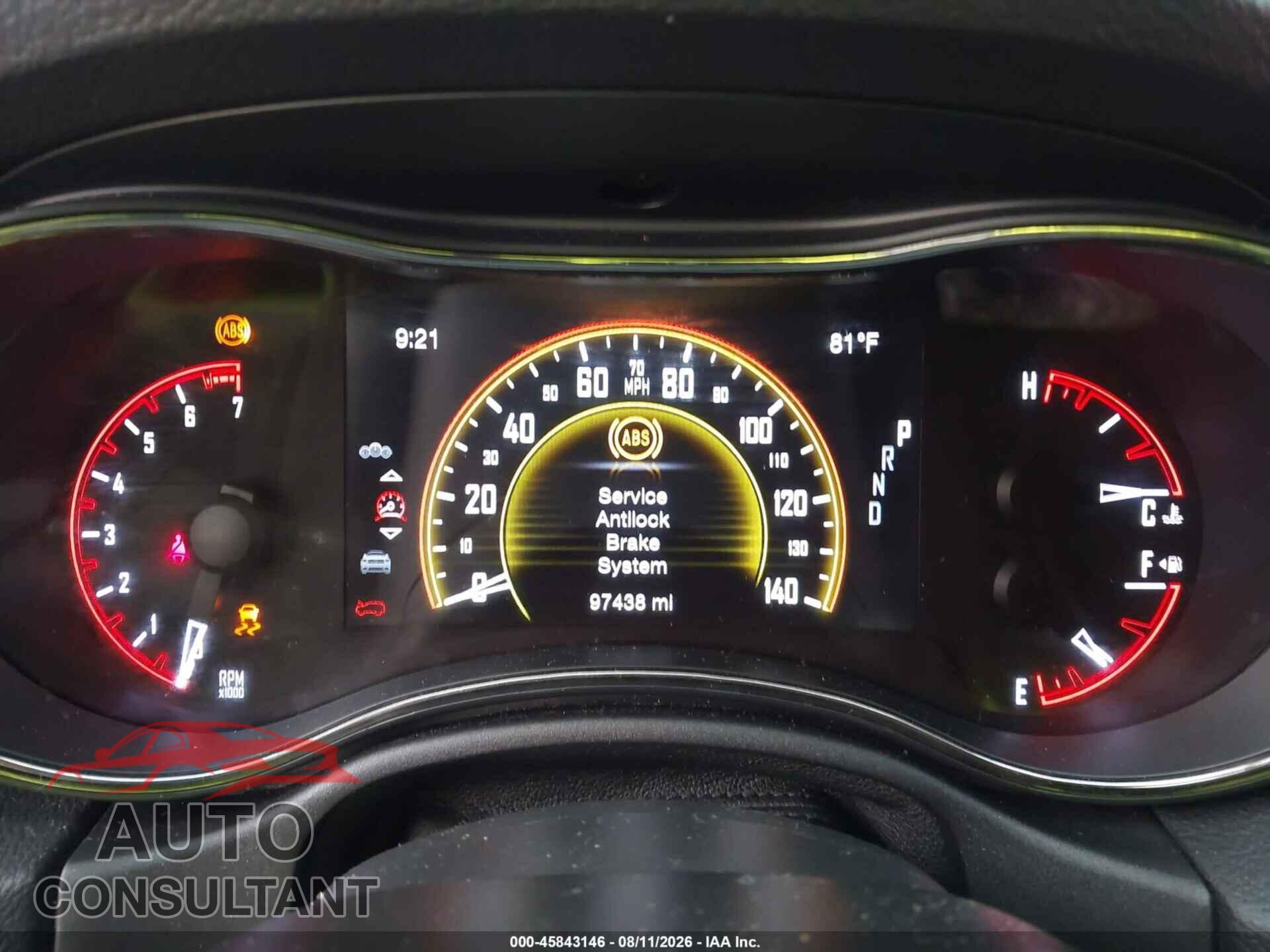 DODGE DURANGO 2018 - 1C4RDJDG3JC290825