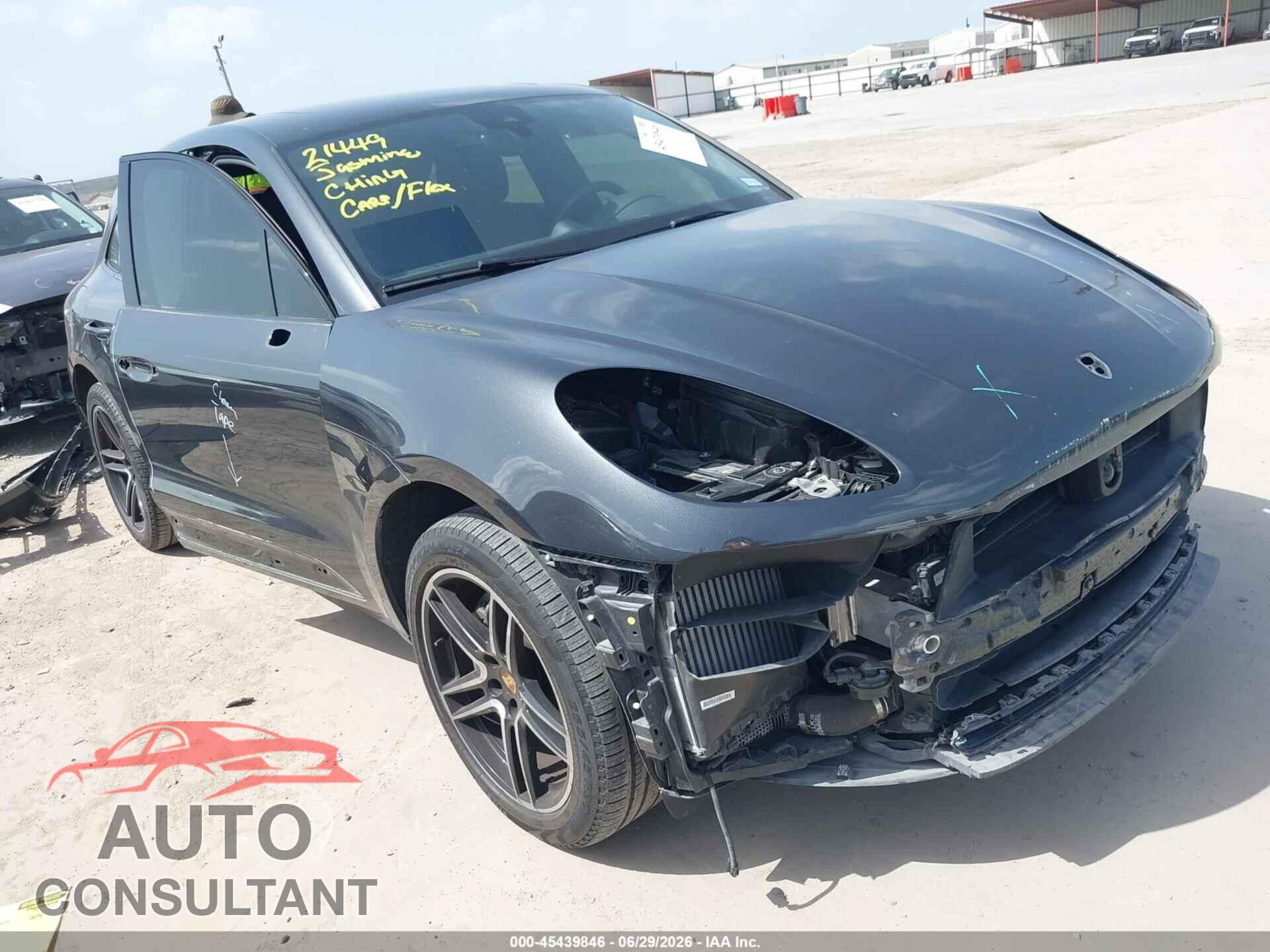 PORSCHE MACAN 2021 - WP1AB2A51MLB34104