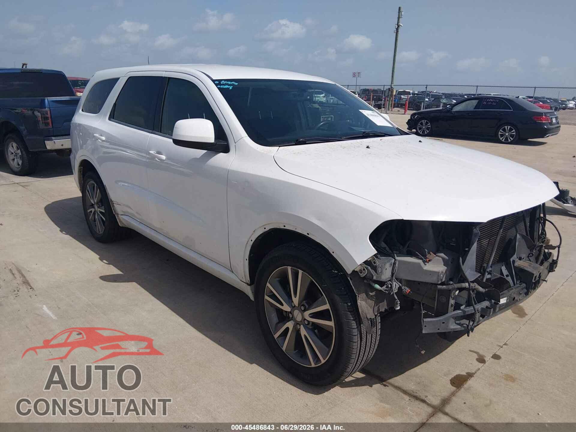 DODGE DURANGO 2013 - 1C4RDHAG0DC617182