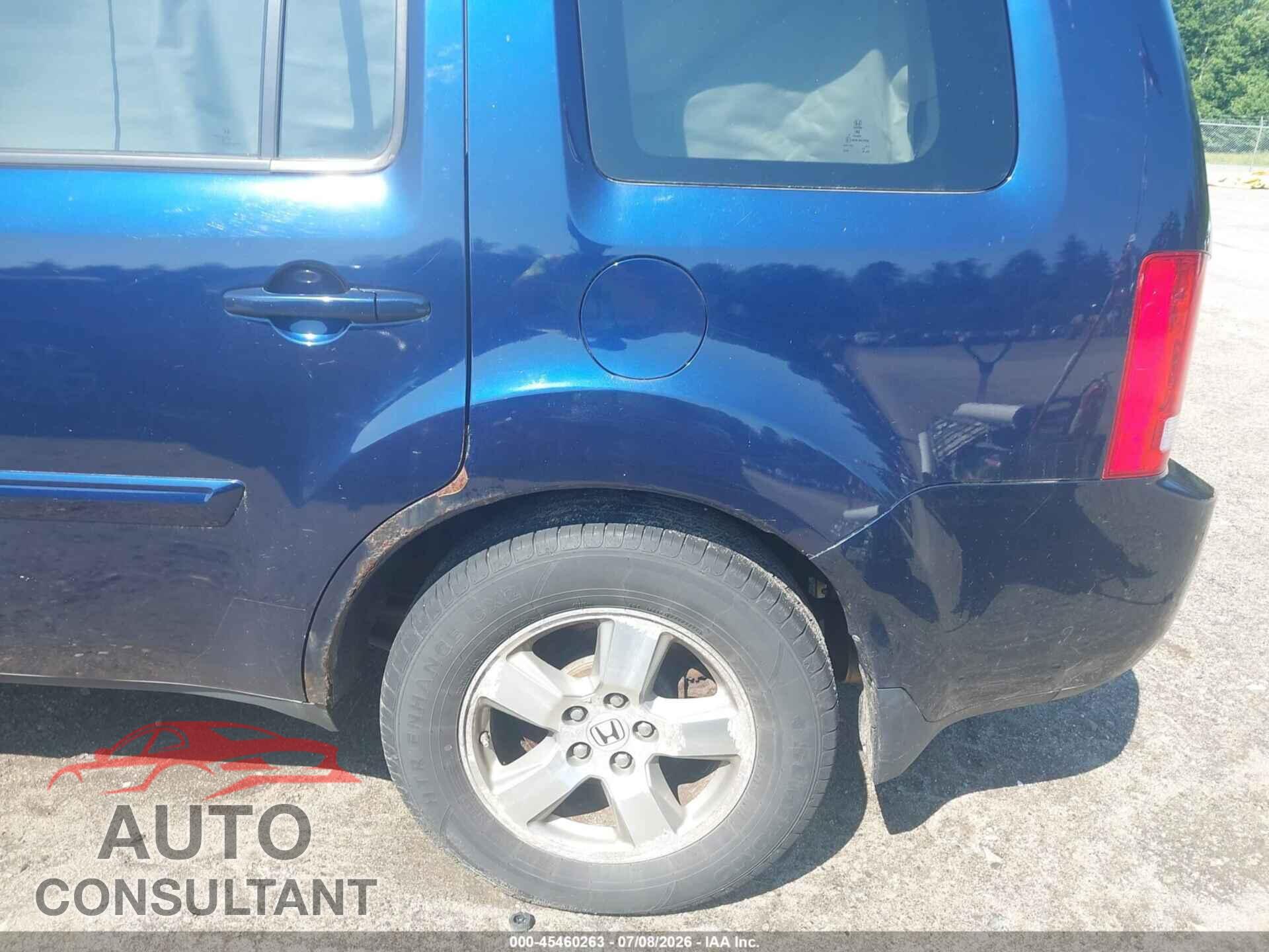 HONDA PILOT 2013 - 5FNYF4H63DB036788
