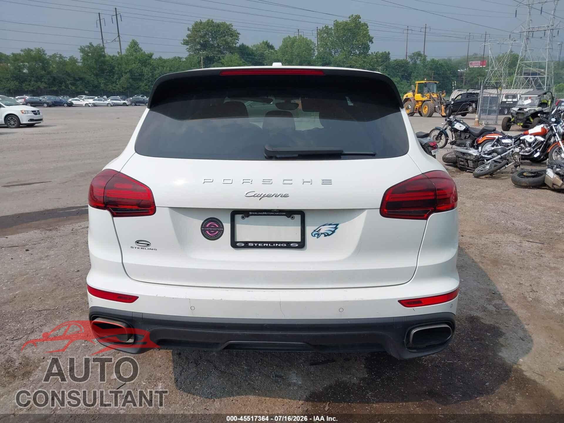 PORSCHE CAYENNE 2016 - WP1AA2A20GLA10516