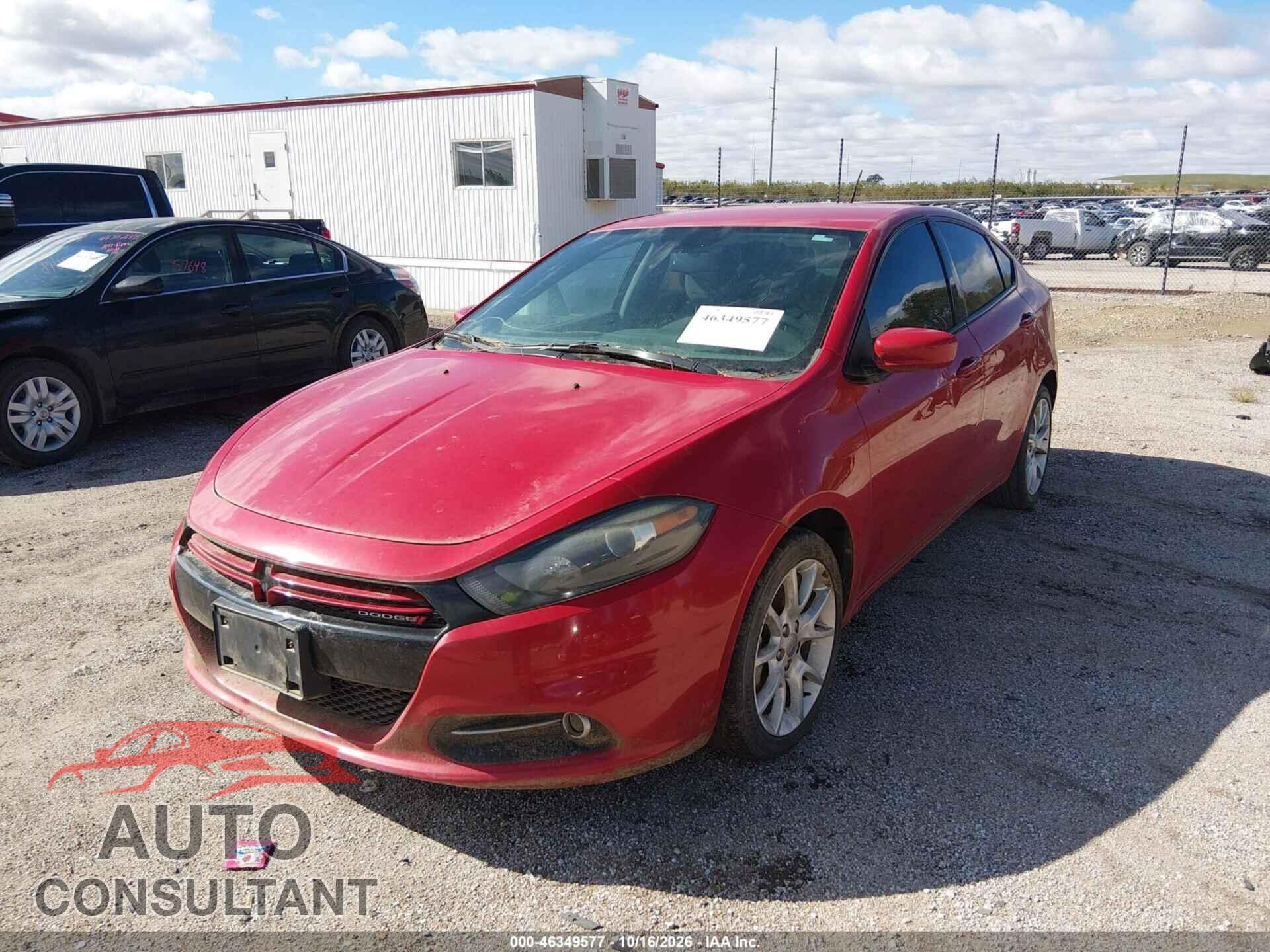 DODGE DART 2013 - 1C3CDFBH7DD643228