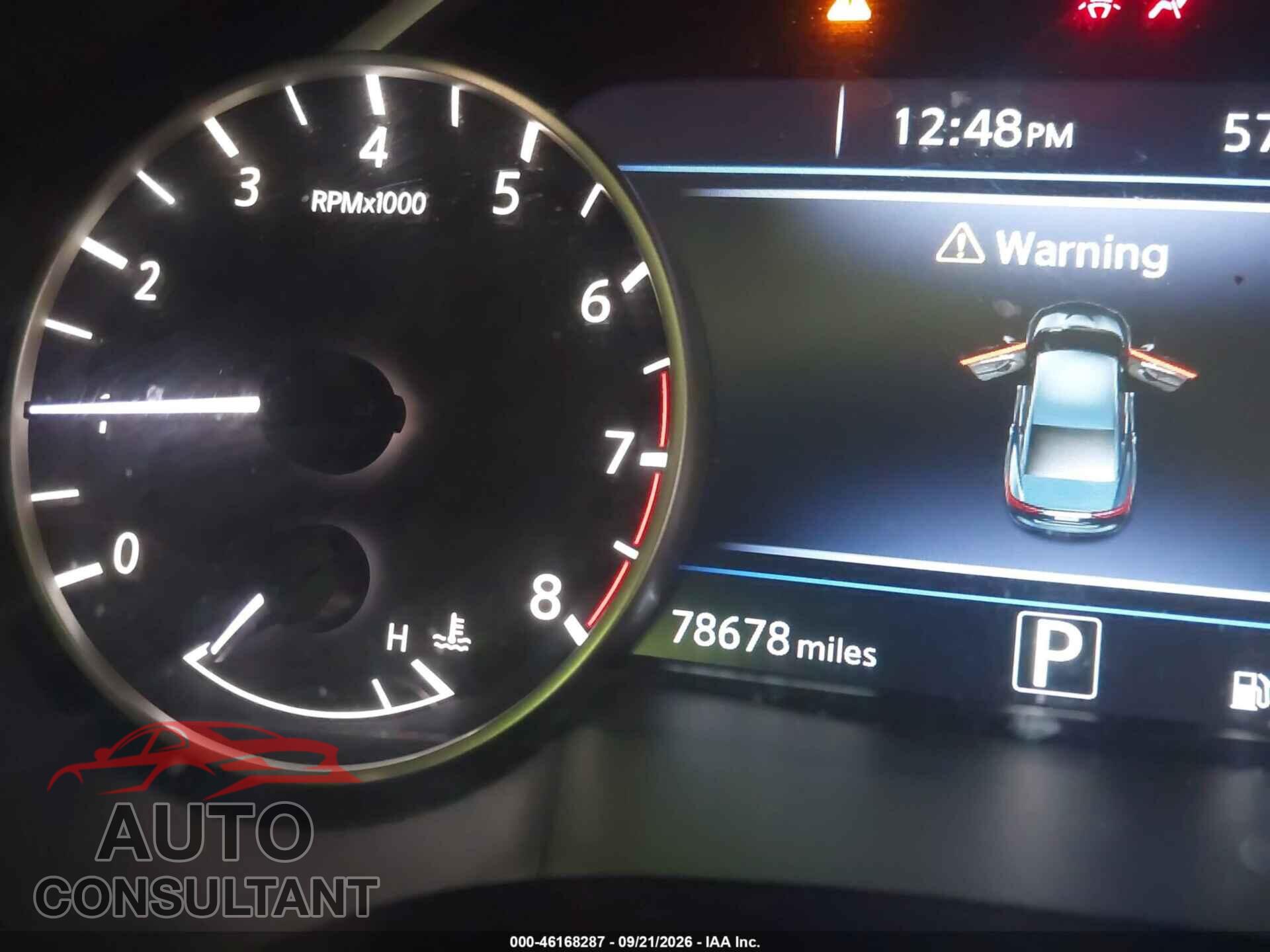 NISSAN MAXIMA 2017 - 1N4AA6AP6HC420149