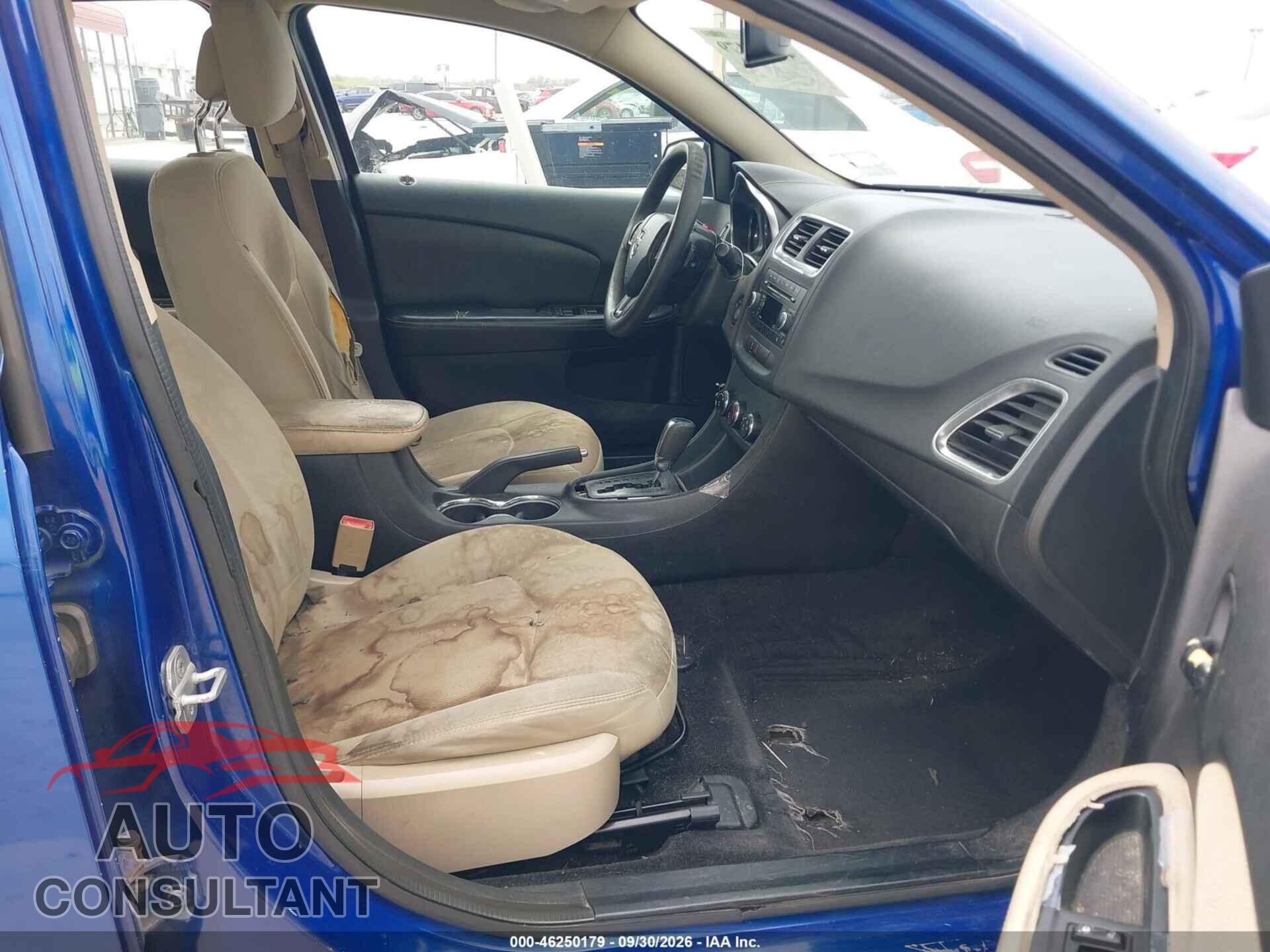 DODGE AVENGER 2012 - 1C3CDZAB2CN207362