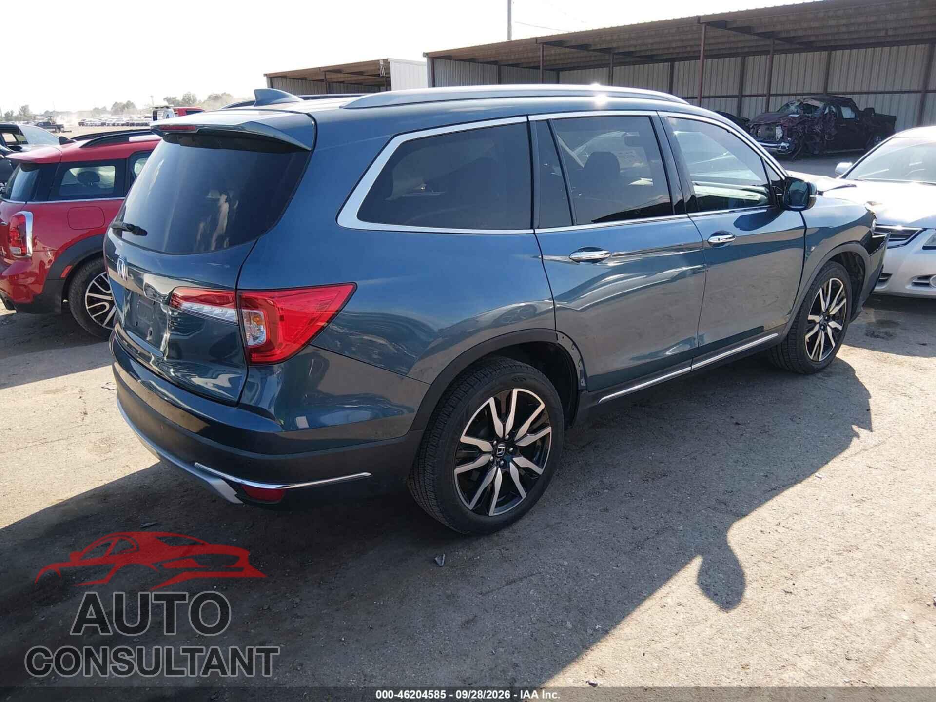 HONDA PILOT 2020 - 5FNYF6H92LB054686