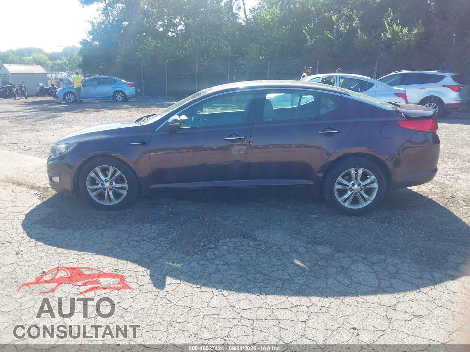 KIA OPTIMA 2012 - 5XXGN4A70CG050838