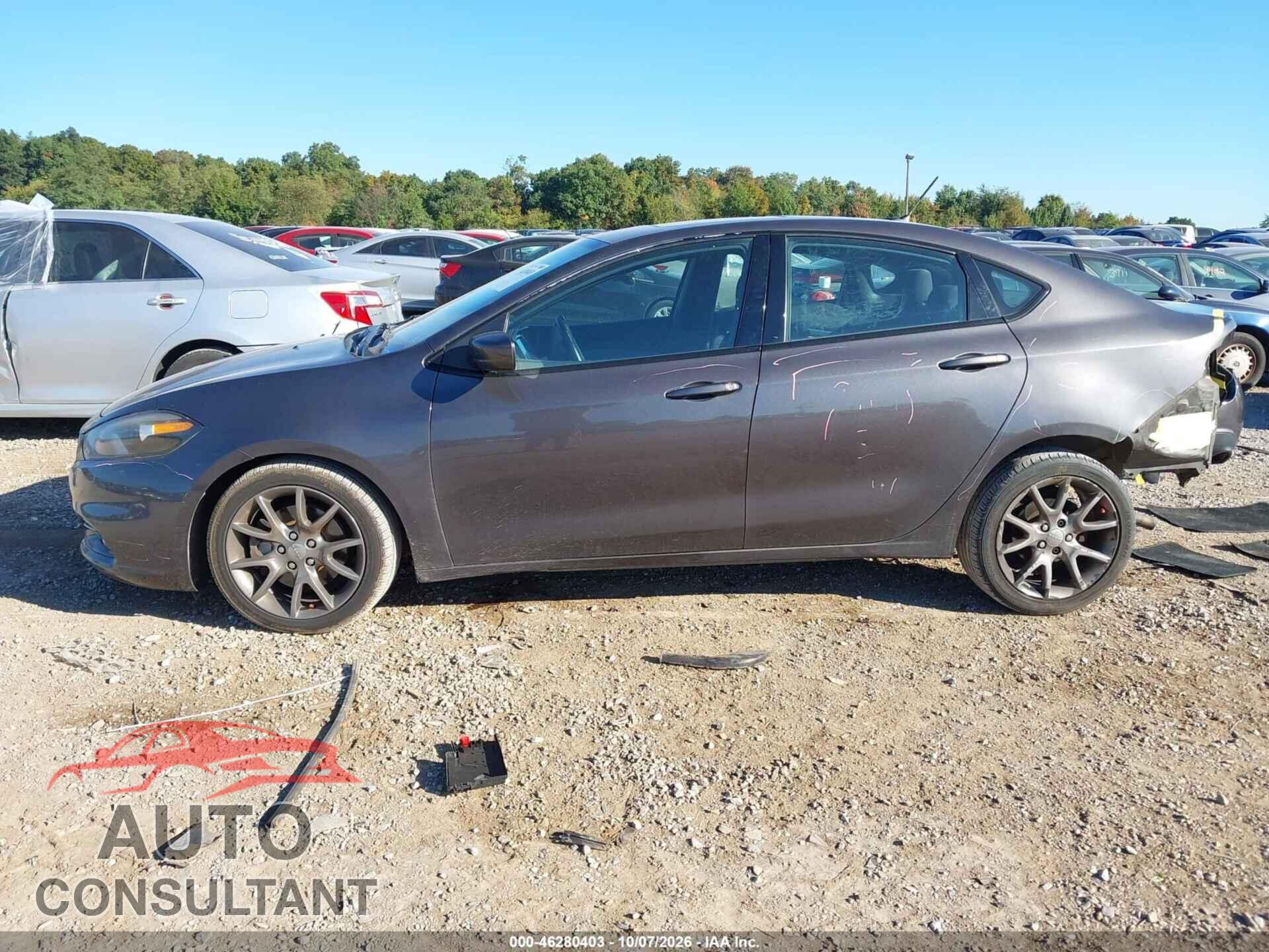 DODGE DART 2015 - 1C3CDFBB3FD142464