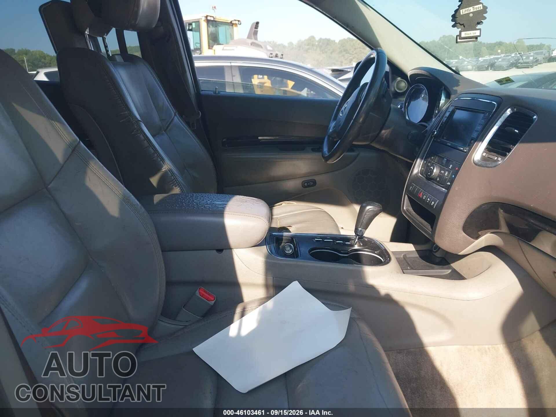 DODGE DURANGO 2013 - 1C4RDHDG7DC613772