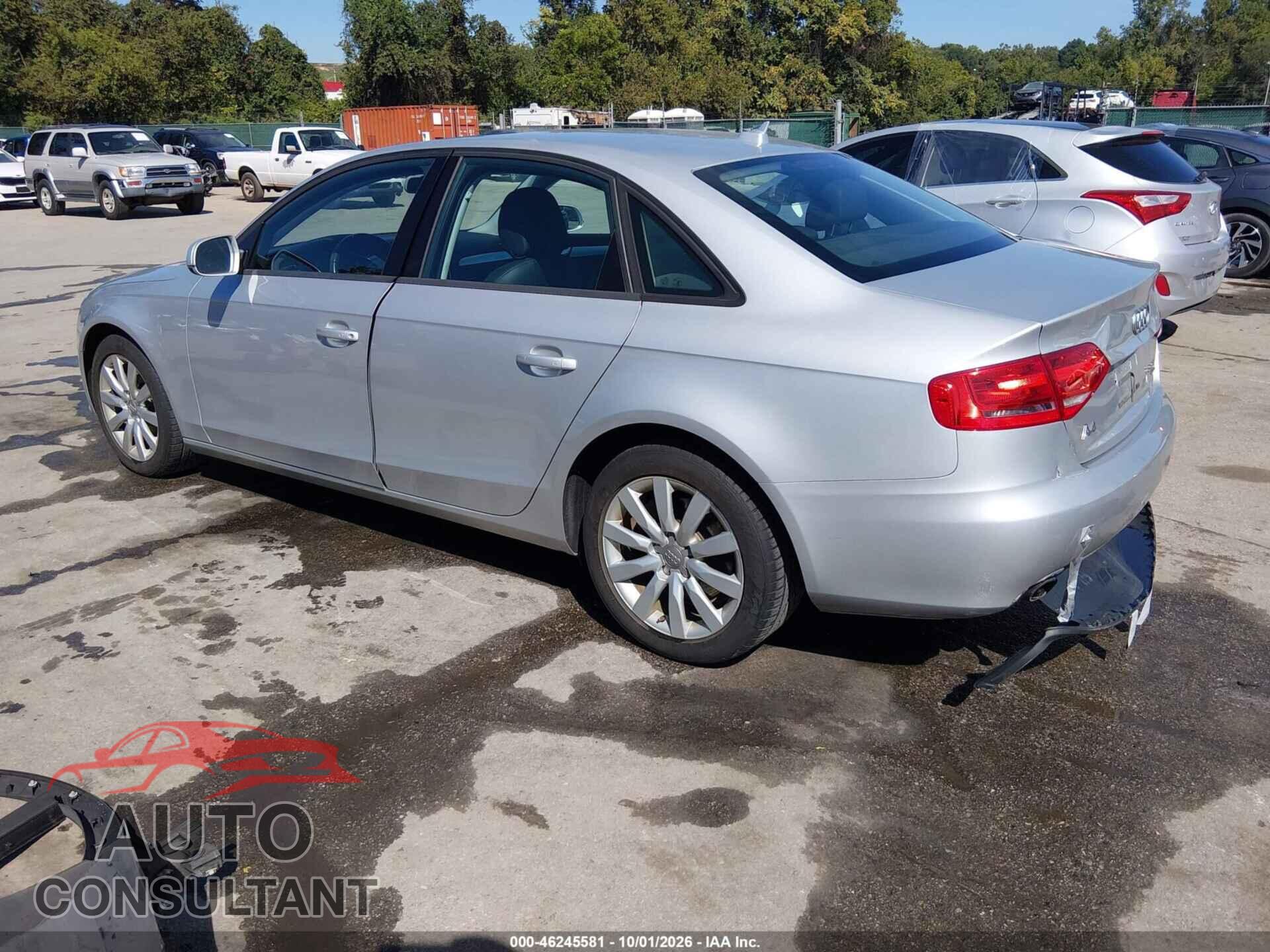 AUDI A4 2012 - WAUDFAFL6CA111395
