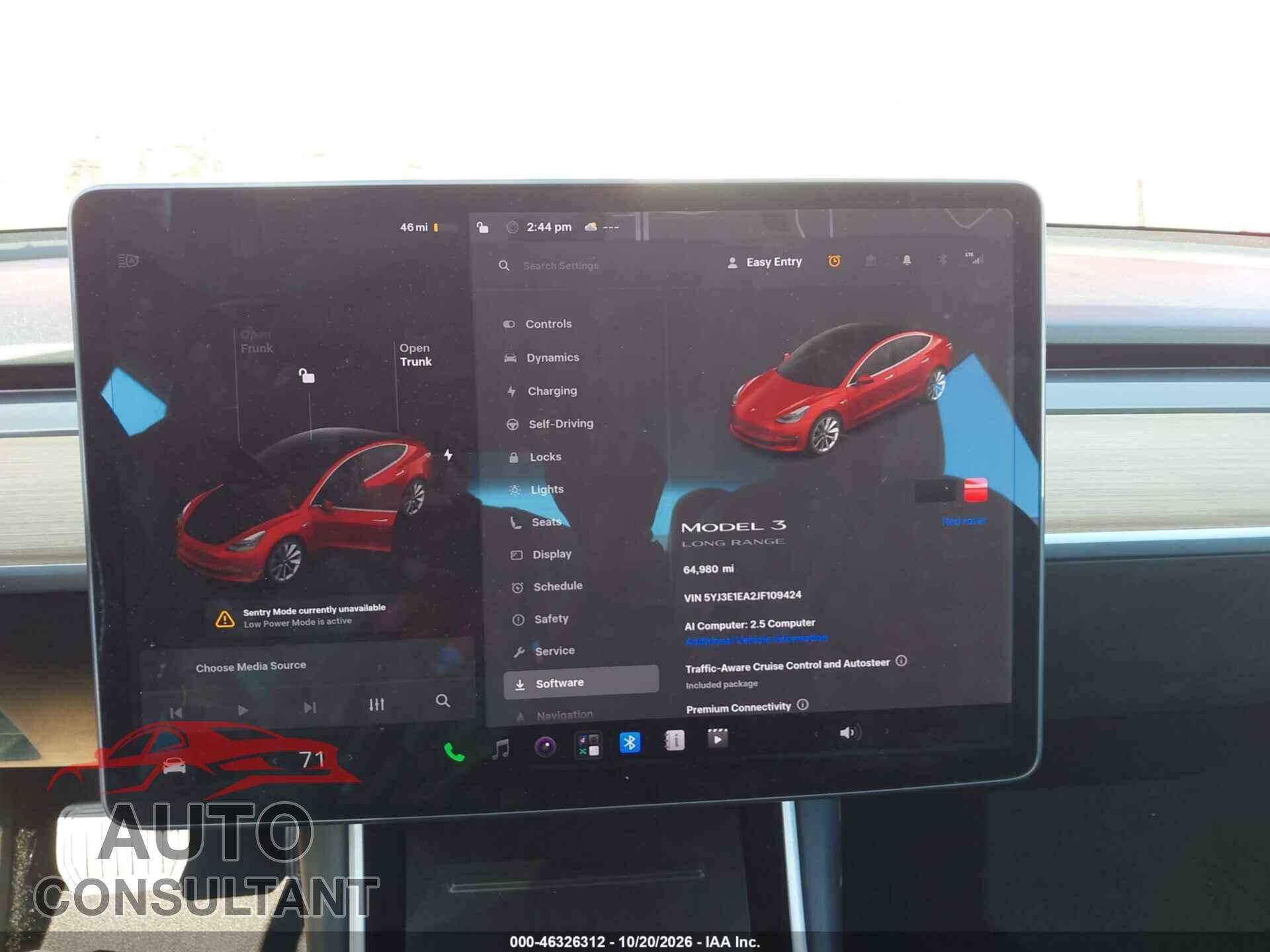 TESLA MODEL 3 2018 - 5YJ3E1EA2JF109424