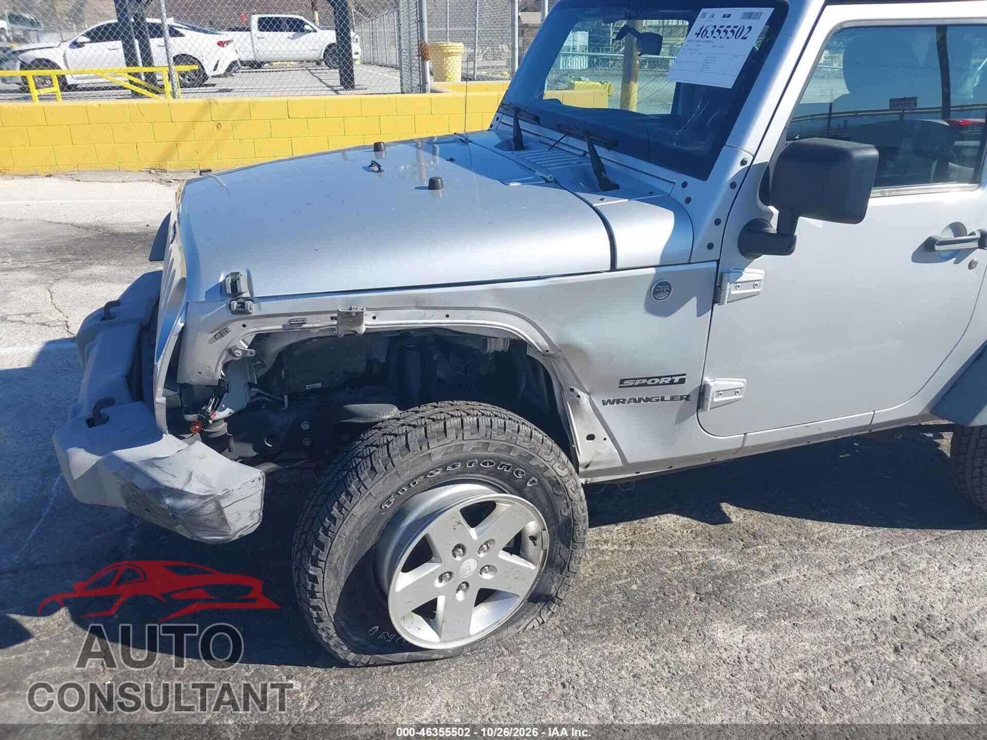 JEEP WRANGLER 2011 - 1J4AA2D11BL596232