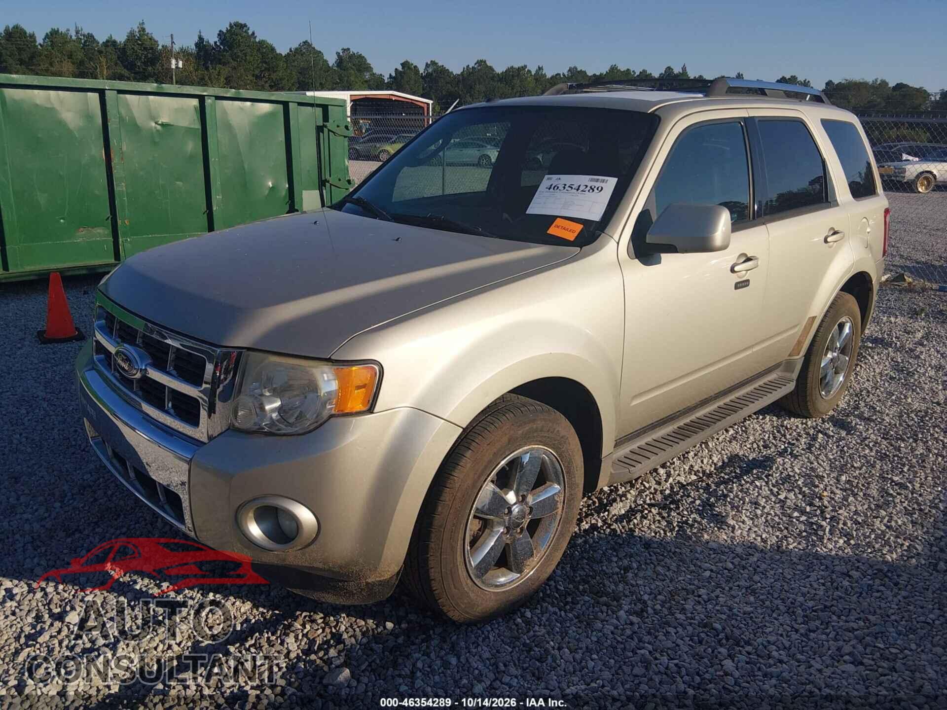 FORD ESCAPE 2012 - 1FMCU9E71CKA28597