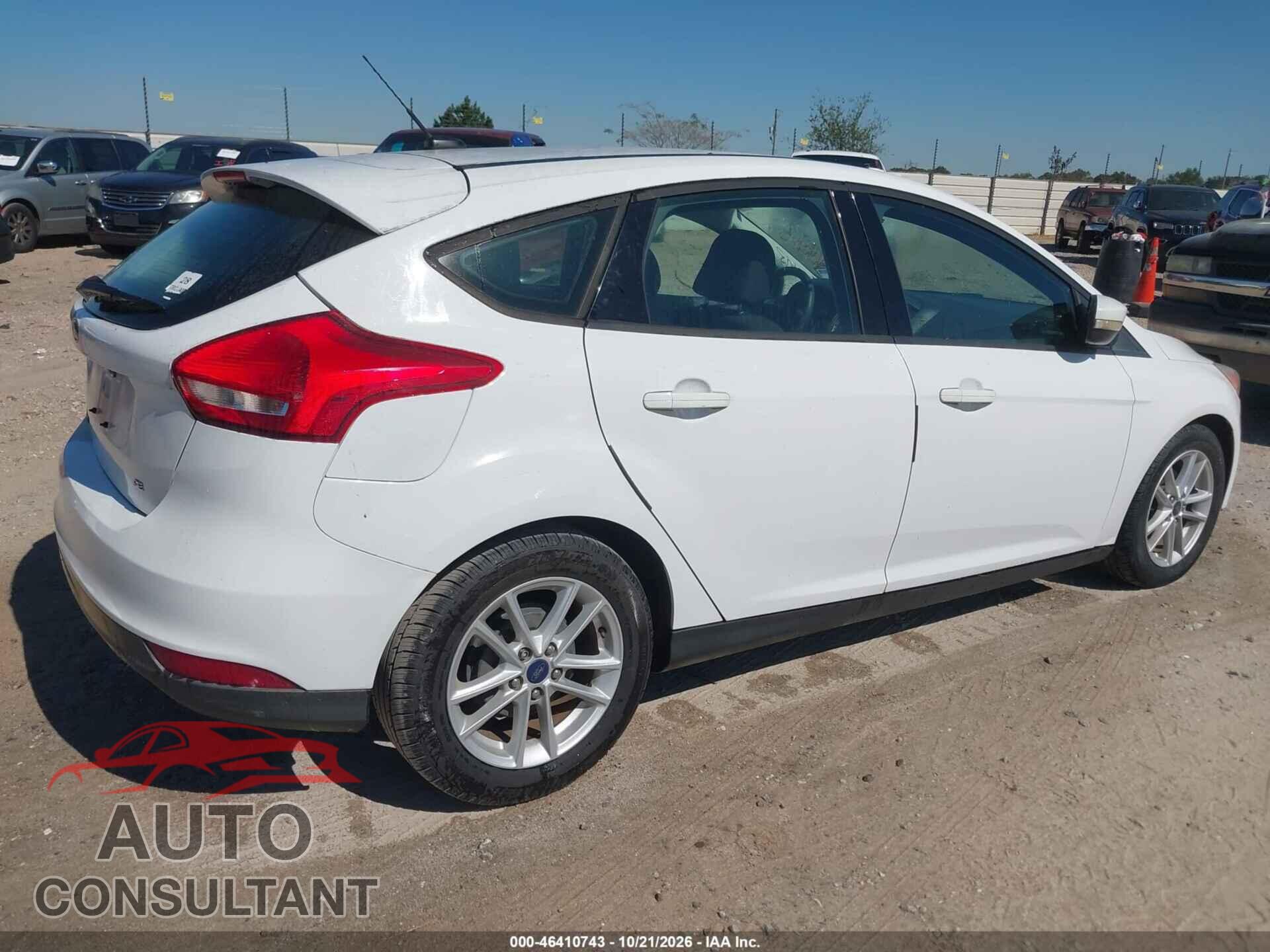 FORD FOCUS 2017 - 1FADP3K22HL248747